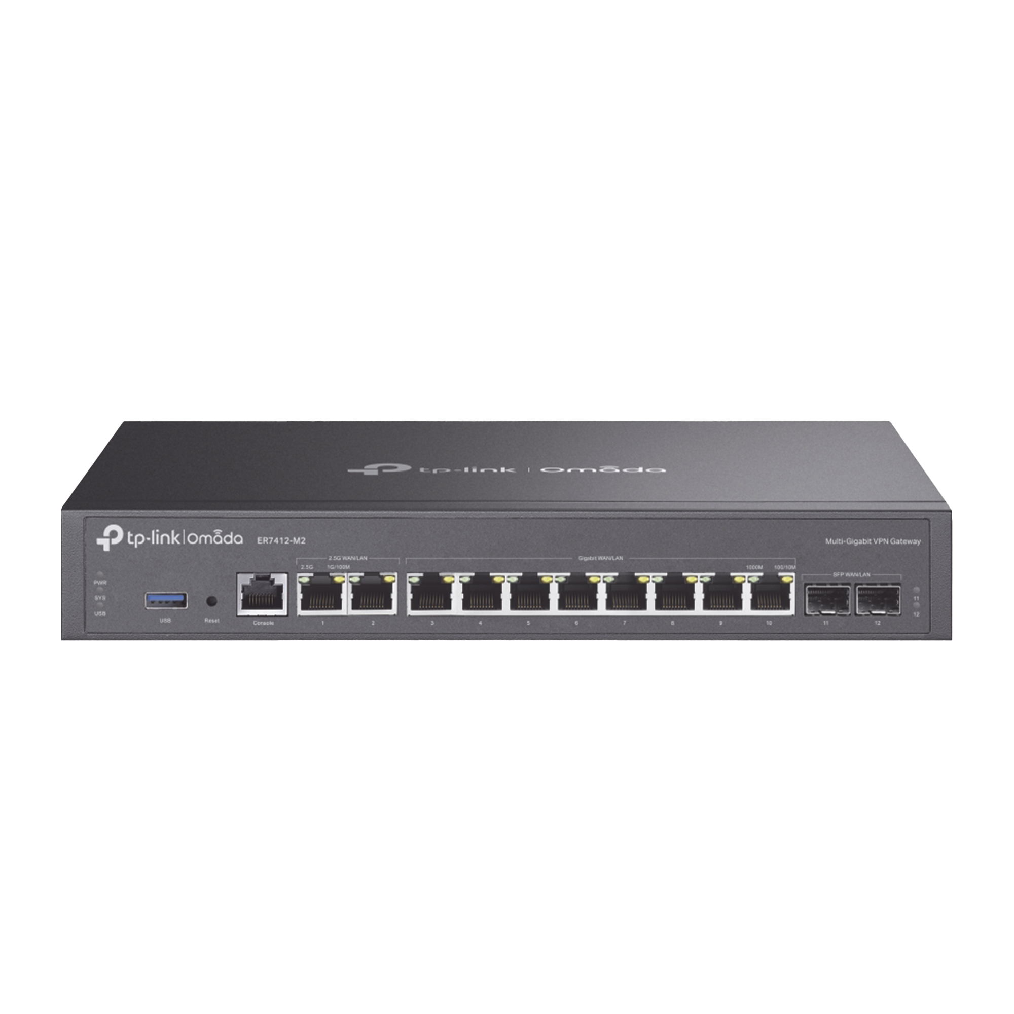 Router Omada VPN / SDN Multi-WAN Gigabit / 2 Puertos WAN/LAN RJ45 2.5 Gigabit / 8 Puertos WAN/LAN RJ45 Gigabit / 2 Puertos WAN/LAN SFP Gigabit / 1,000,000 Sesiones Concurrentes / Administración Centralizada Omada o Stand-Alone