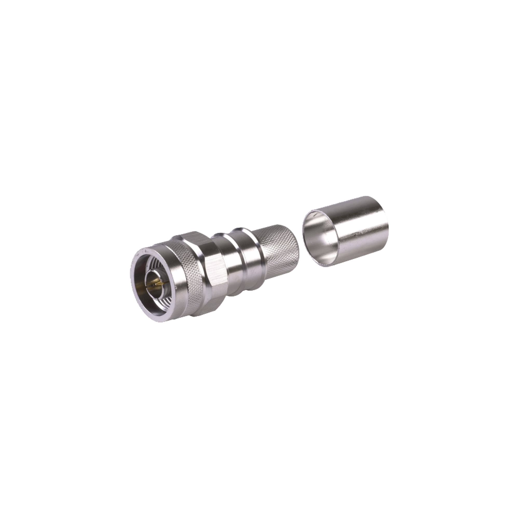 Conector N Macho Plegable con Pin Cautivo para cable LMR600, LP600