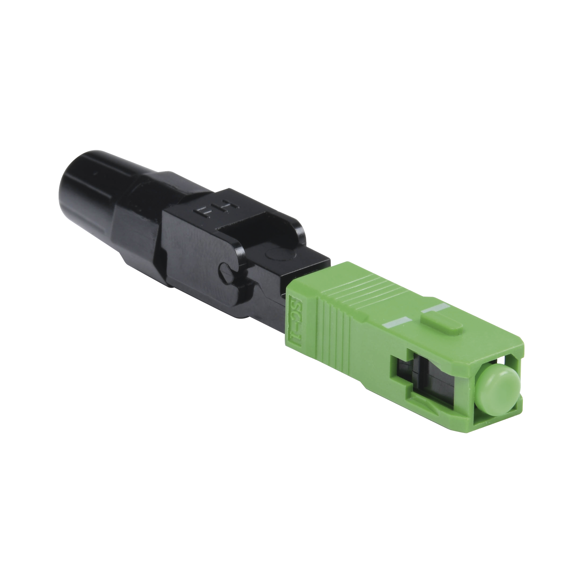 Conector Rápido de Instalación en Campo, Monomodo, SC/APC, pre-pulido, re-terminable, ideal para Aplicaciones FTTx