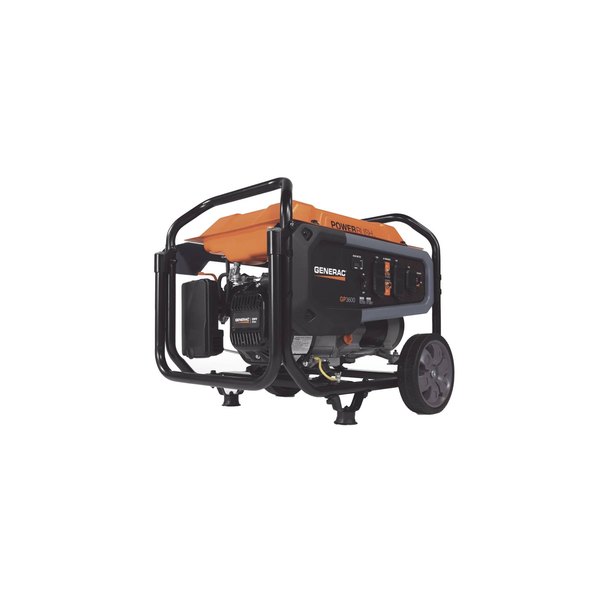 Generador Inversor Portátil a Gasolina, 3.6 kW, 120Vca , Arranque Manual