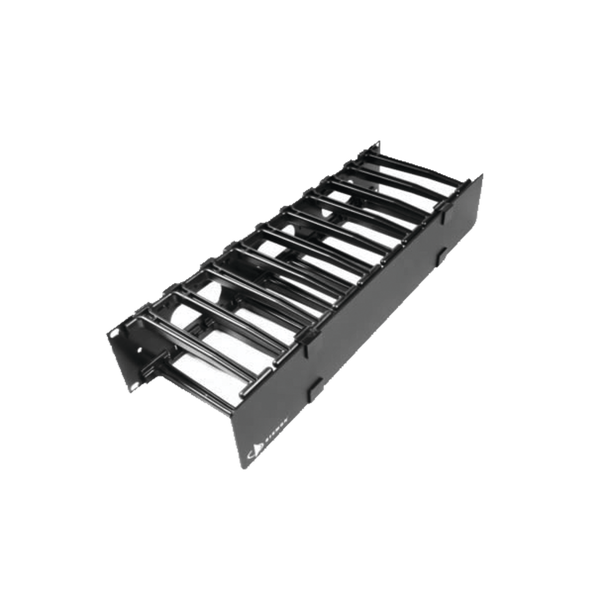 Organizador de Cable Horizontal RouteIT, Sencillo, Para Rack de 19in, 6in de profundidad, 1UR