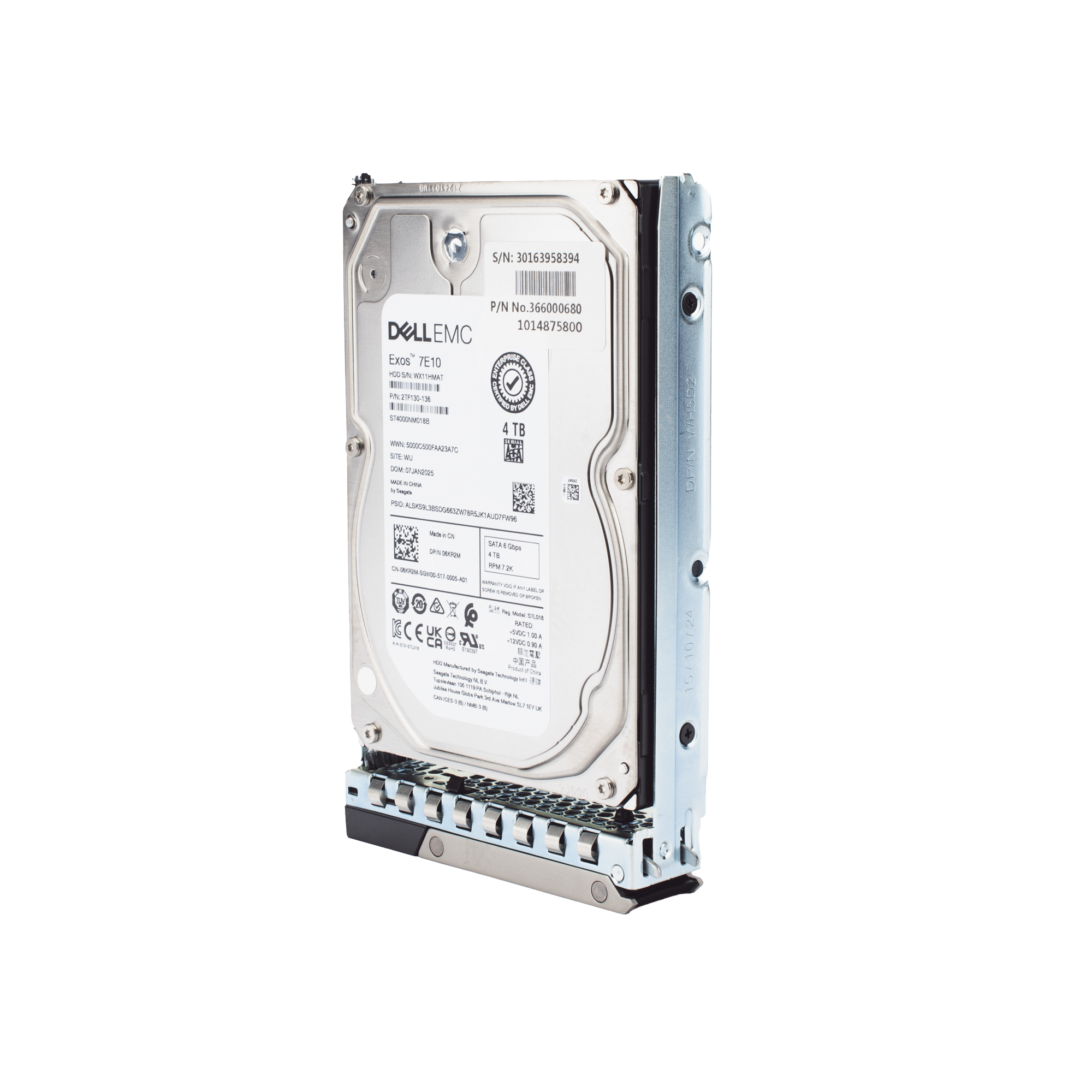 Disco Duro Enterprise 3.5" 4 TB / Hikvision (DELL)/ 7200 RPM / SATA / Alto Rendimiento / Recomendado para Servidores Hikvision