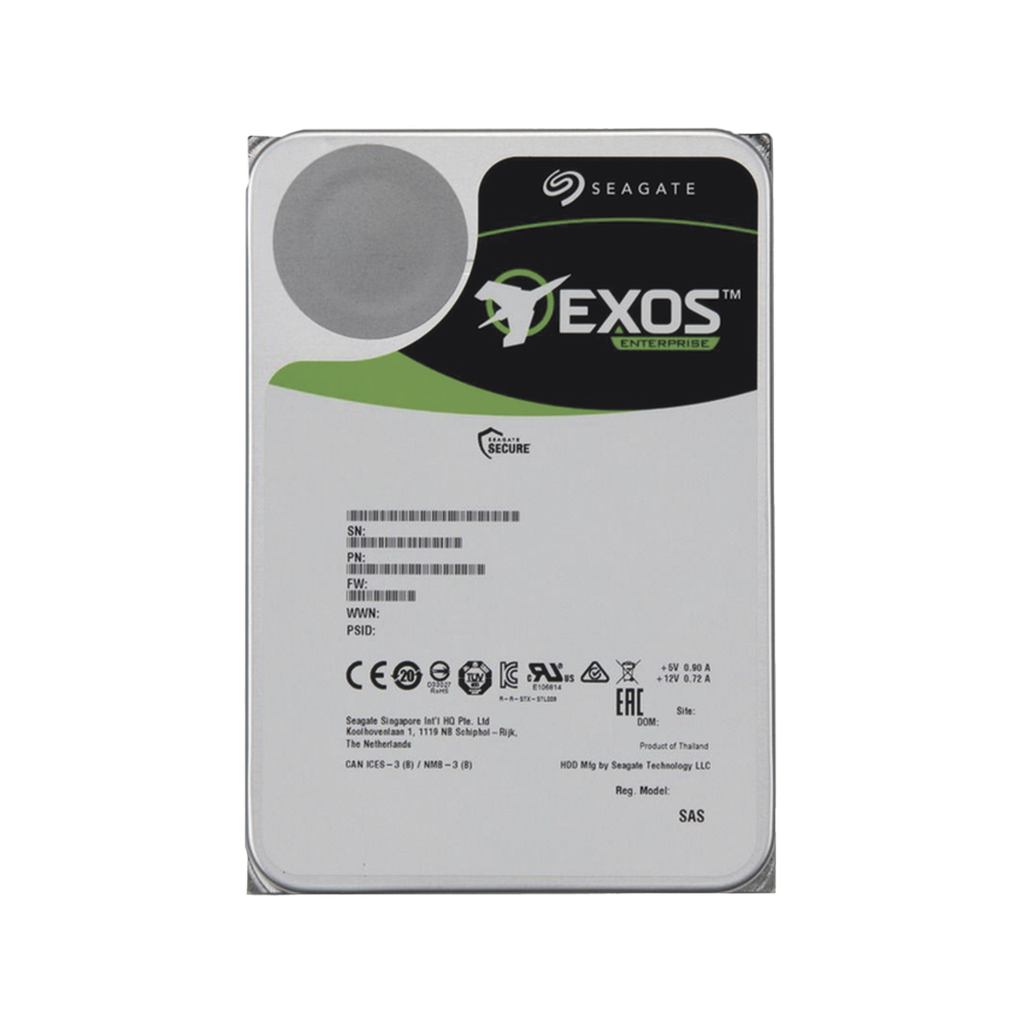 Disco Duro 3.5" 25 TB / 7200 RPM / SATA / Alto Rendimiento / Recomendado para Serie DS-AT1000S