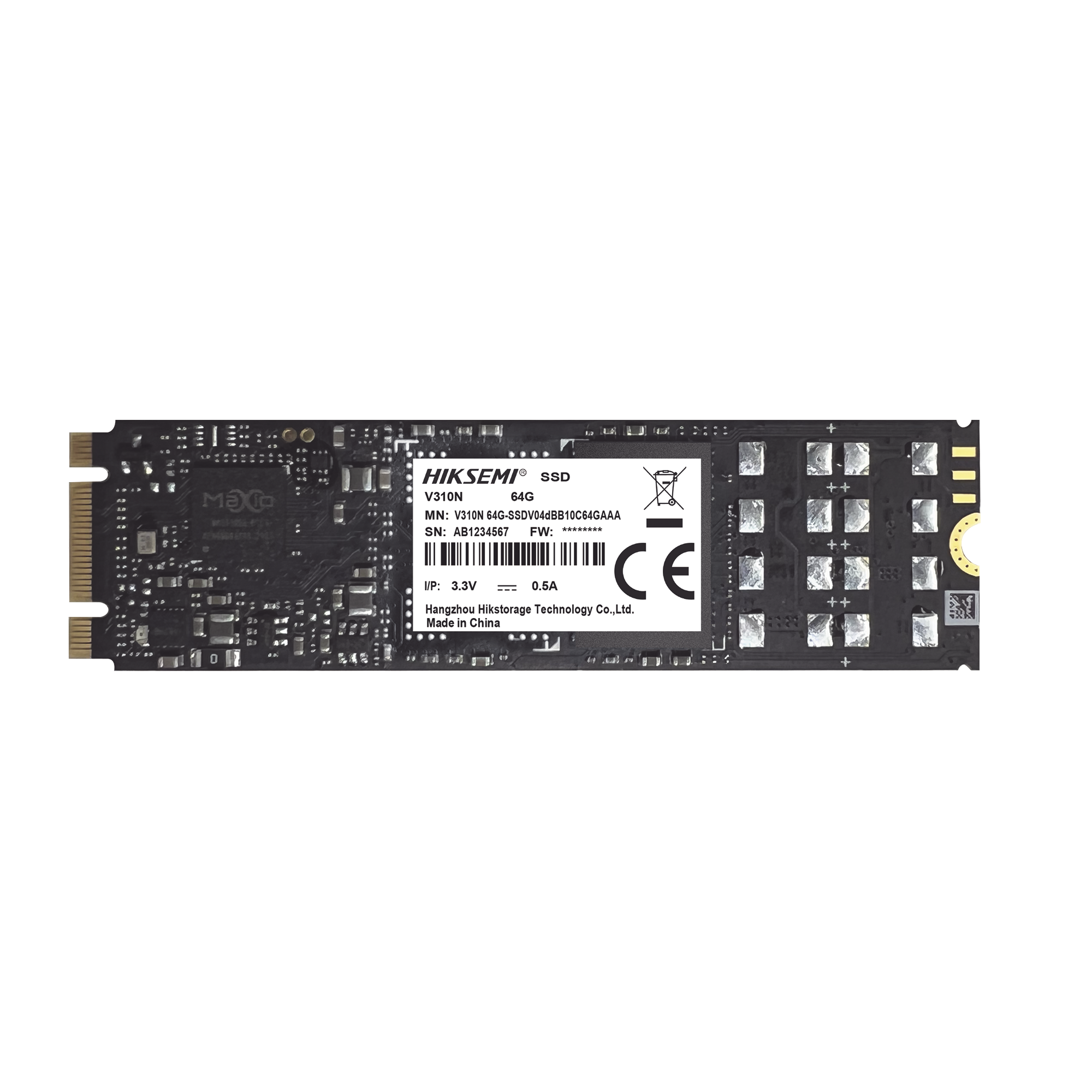 SSD M.2 para Videovigilancia Móvil / 1TB / Alto Performance / Uso 24/7 / Resistente en Alta Temperaturas