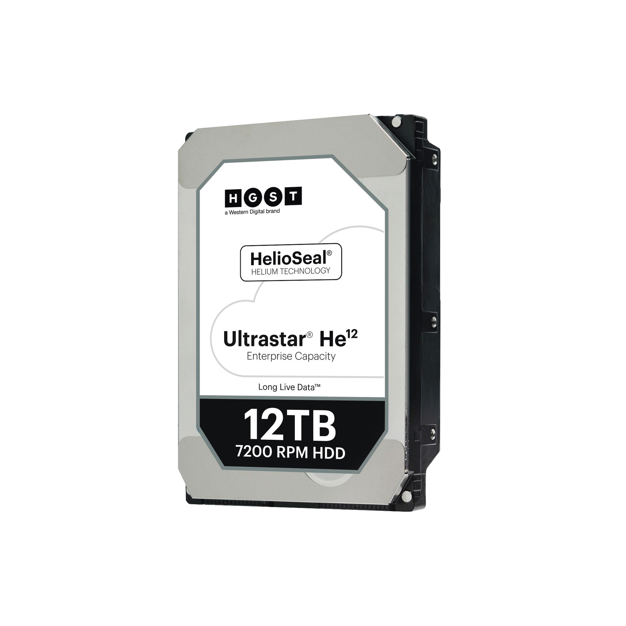 Disco Duro Enterprise 12 TB / Wester Digital (WD) / Serie Ultrastar / Recomendado para Data Center y NVRs de Alta Capacidad / Alto Performace