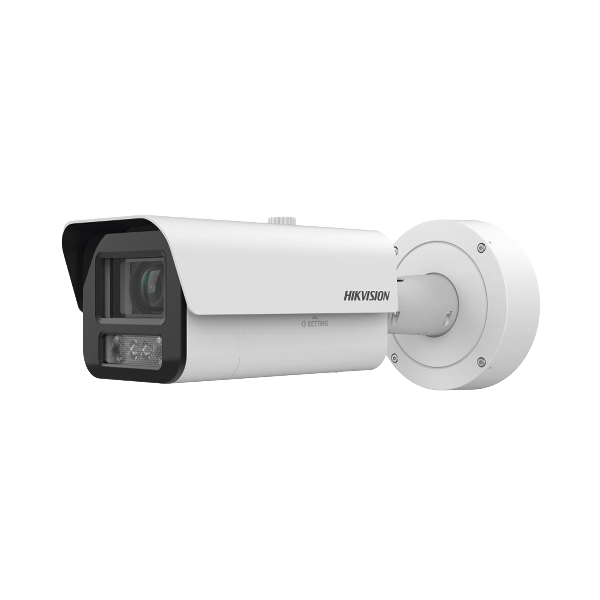 Bala IP 8 Megapixel / Lente Mot. 2.8 - 12 mm / 50 mts IR EXIR / IK10 / Reconocimiento Facial / WDR 140 dB / DeepinView / Búsqueda por Atributos / Heat Map / ACUSENSE