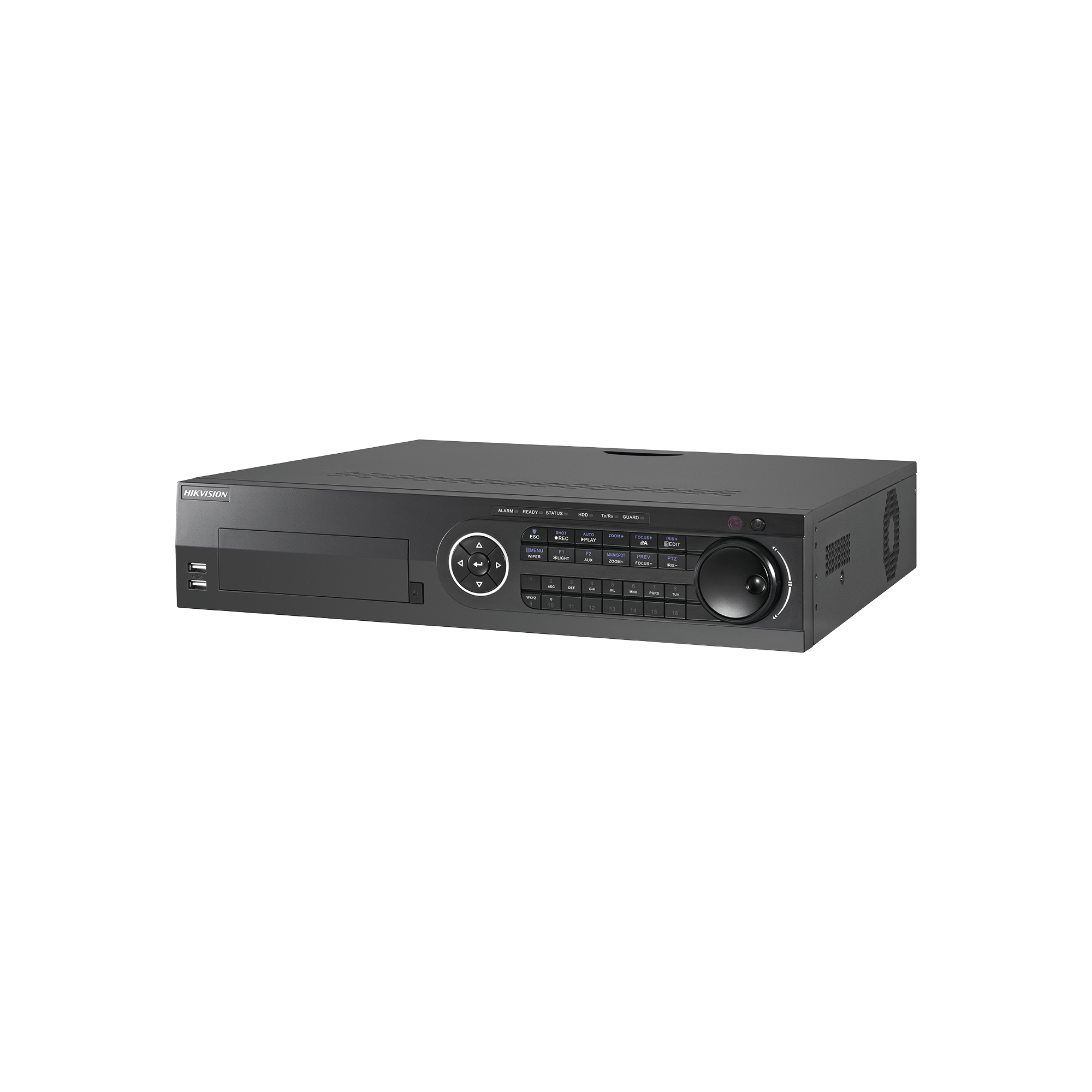 DVR 16 Canales TurboHD + 8 Canales IP / 3K / 5 Megapixel /  8 Bahías de Disco Duro / 16 Entradas de Audio Fisicas (Microfono por Separado) / Audio por coaxitron / Acusense / 16 Entradas de Alarma / POS / H.265+