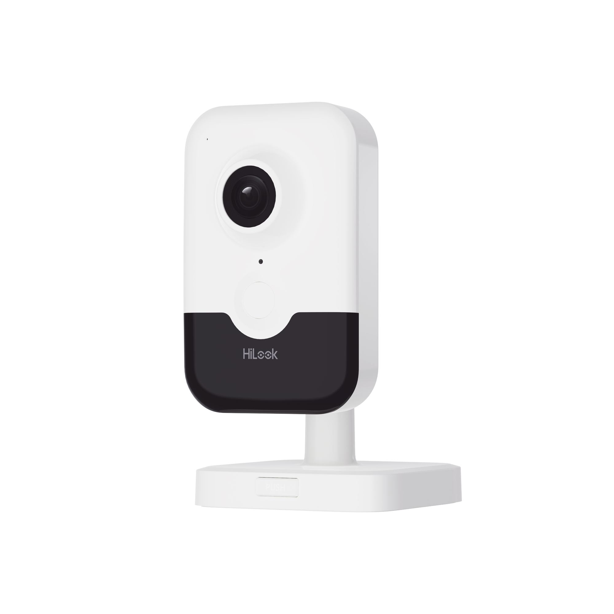 Cubo IP 2 Megapixel / Lente 2.8 mm (Gran Angular) / Audio Bidireccional / WiFi / Memoria Micro SD /AcuSense / Notificacion Push / Interior / H.265+