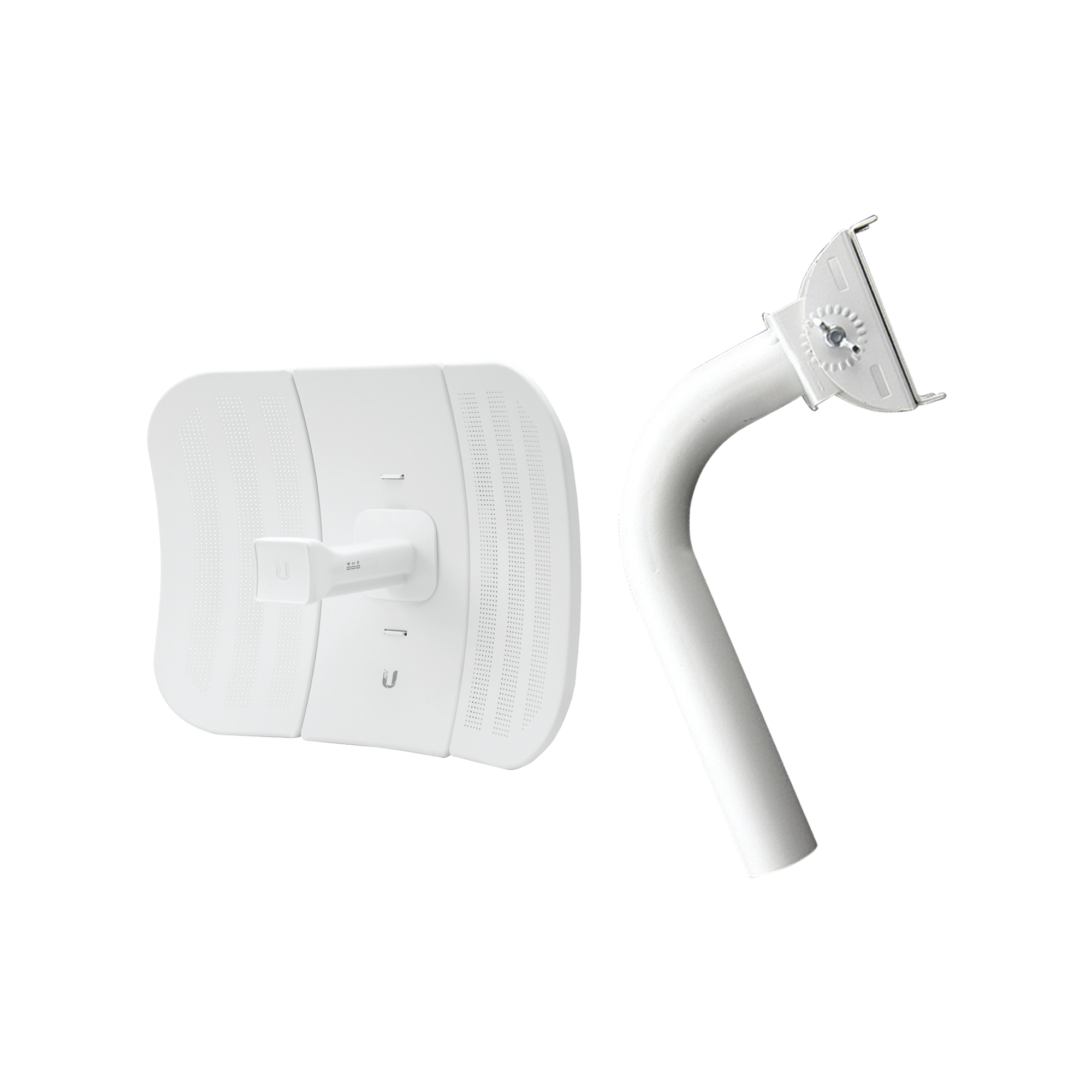 LiteBeam airMAX M5 CPE hasta 100 Mbps, 5 GHz (5150 - 5875 MHz) con antena integrada de 23 dBi, incluye montaje universal UMOUNT