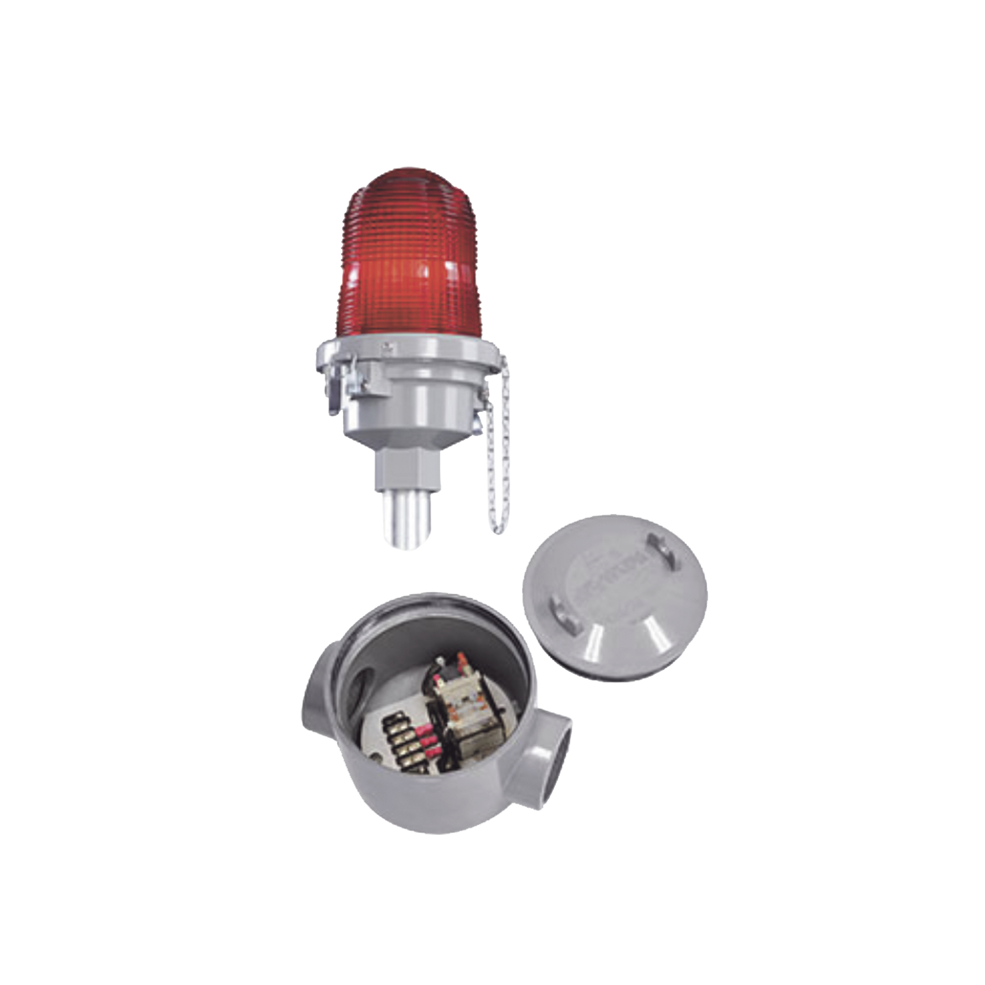 Relevador de transferencia para Lampara de Luz de Obstrucción LOD.
