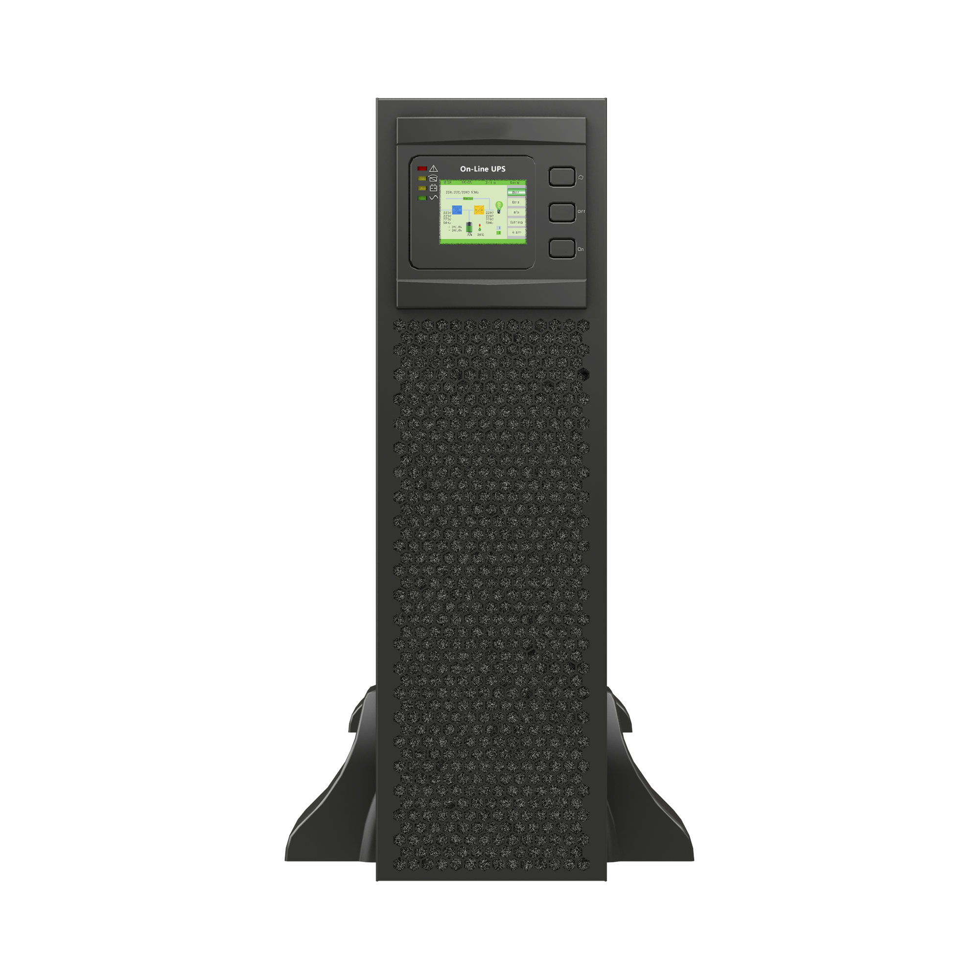 UPS Tipo Torre de 10KVA, Online Doble Conversión, 200 - 240 Vac de Entrada y 220Vca o 120Vca de salida Fase Dividida, Onda Senoidal Pura