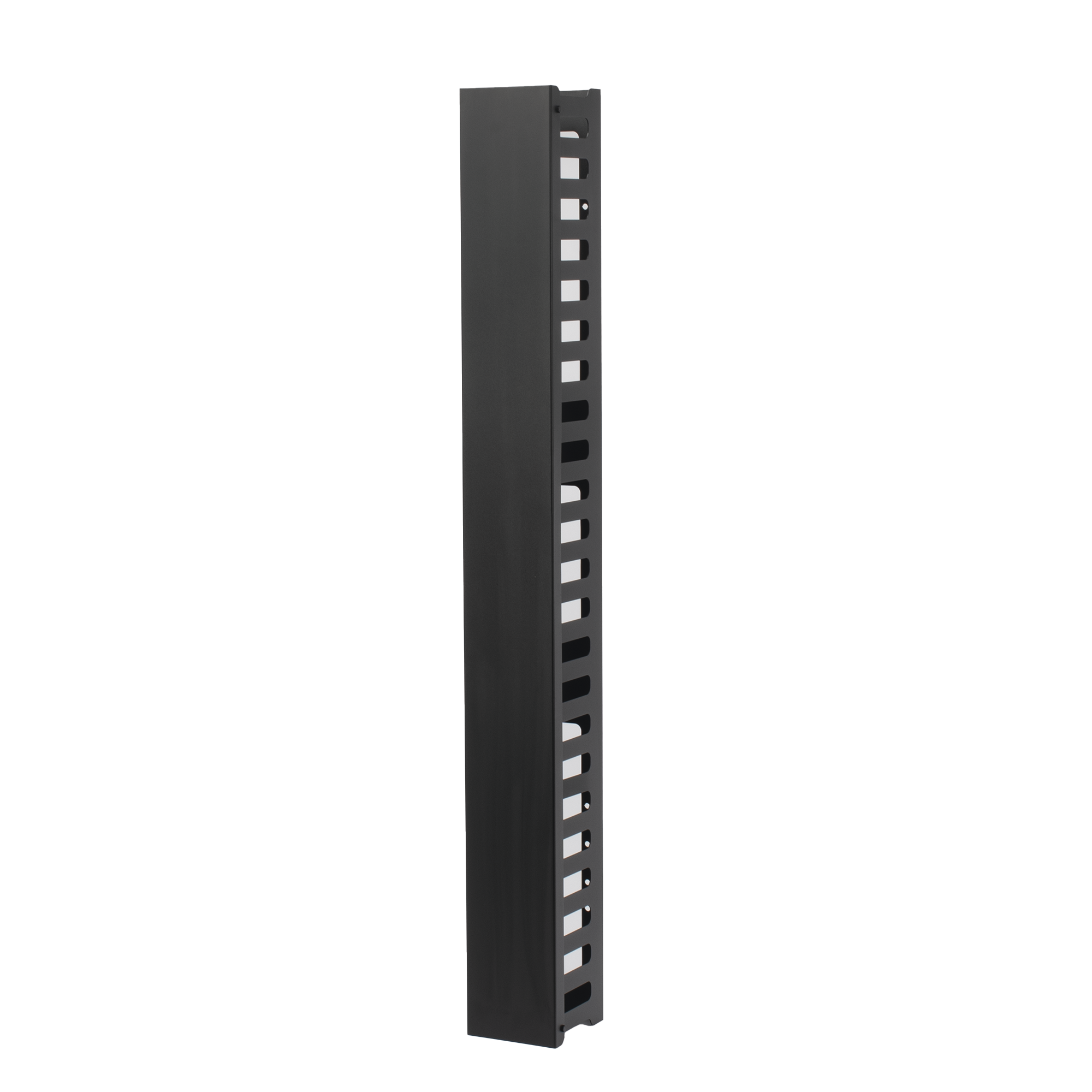 Organizador de Cable Vertical de 24 Unidades Rack Sencillo, Compatible con Racks Serie EIRL y EIQR