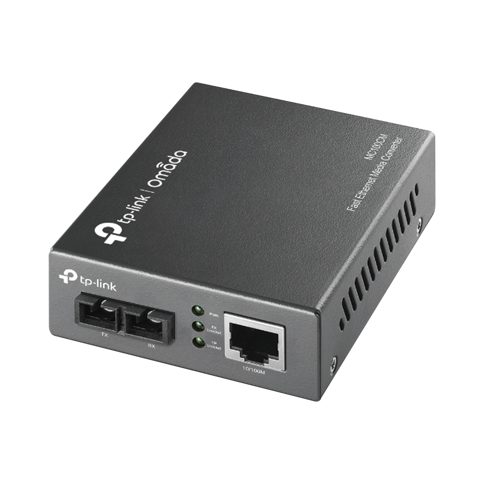 Convertidor Fibra Óptica Multimodo /  1 Puerto RJ45 10/100 Mbps / Puerto Fibra Óptica SC 100 Mbps / Hasta 2 Km / Plug and Play