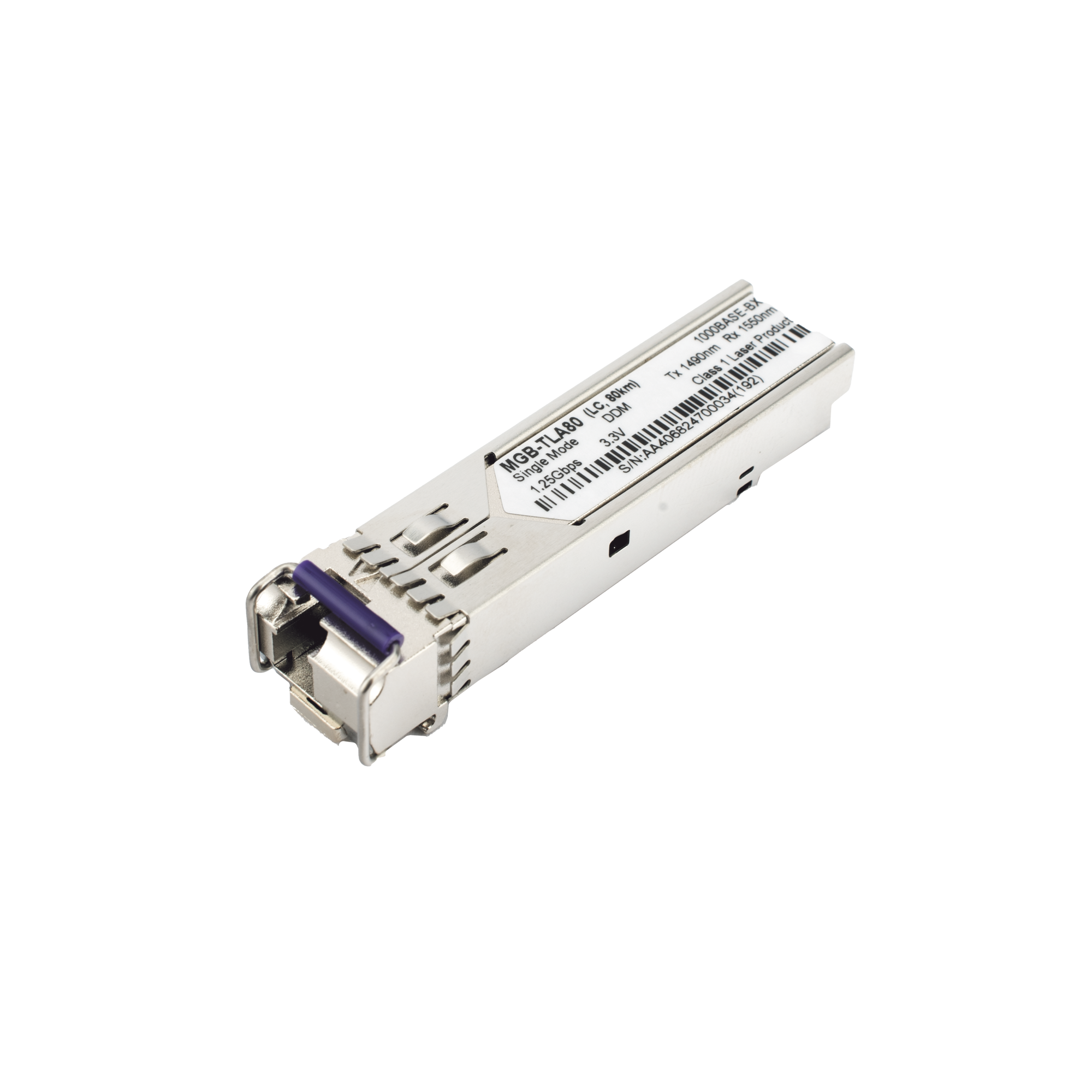 Módulo Industrial  mini-GBIC SFP-Port 1000BASE-LX - 80 km (-40~85 grados C)