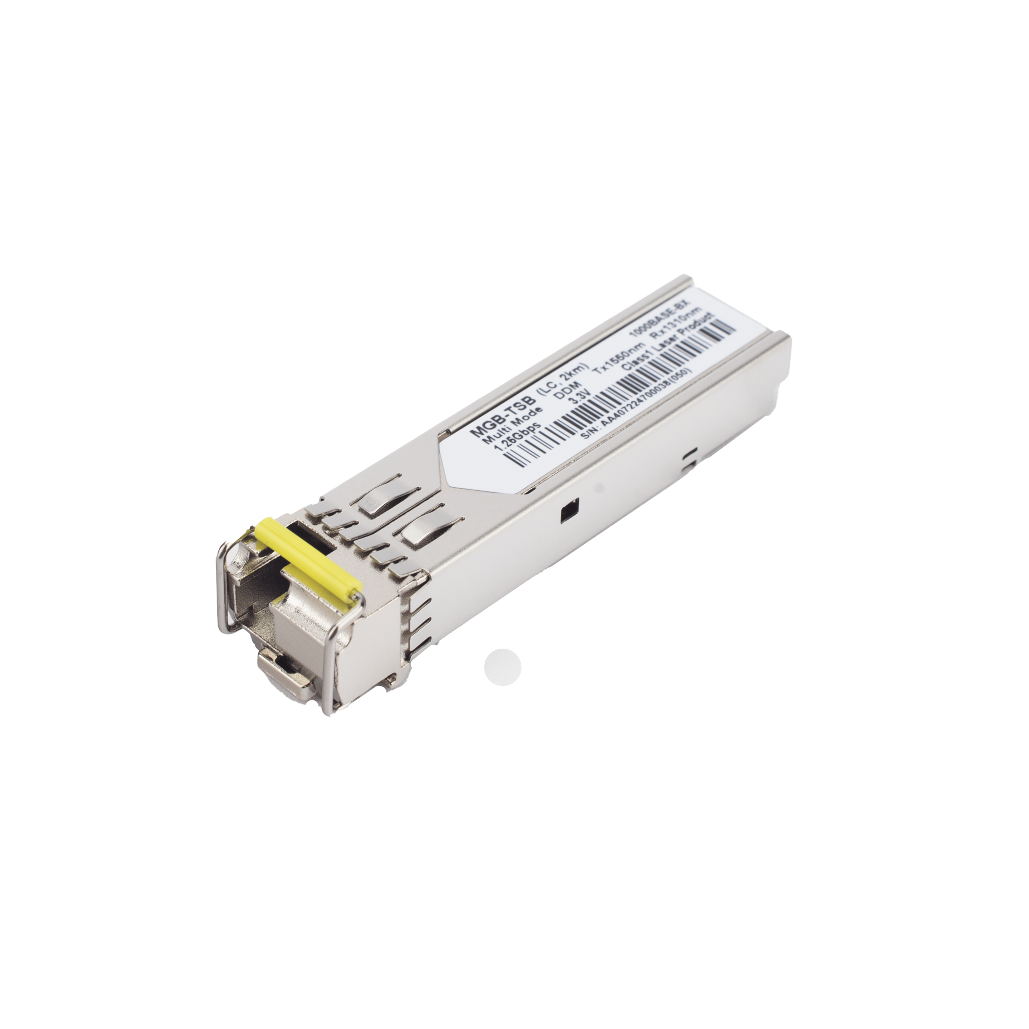 Módulo mini-GBIC SFP-Port 1000BASE-BX (WDM, TX:1550nm), 2 km (-40~85 grados C)