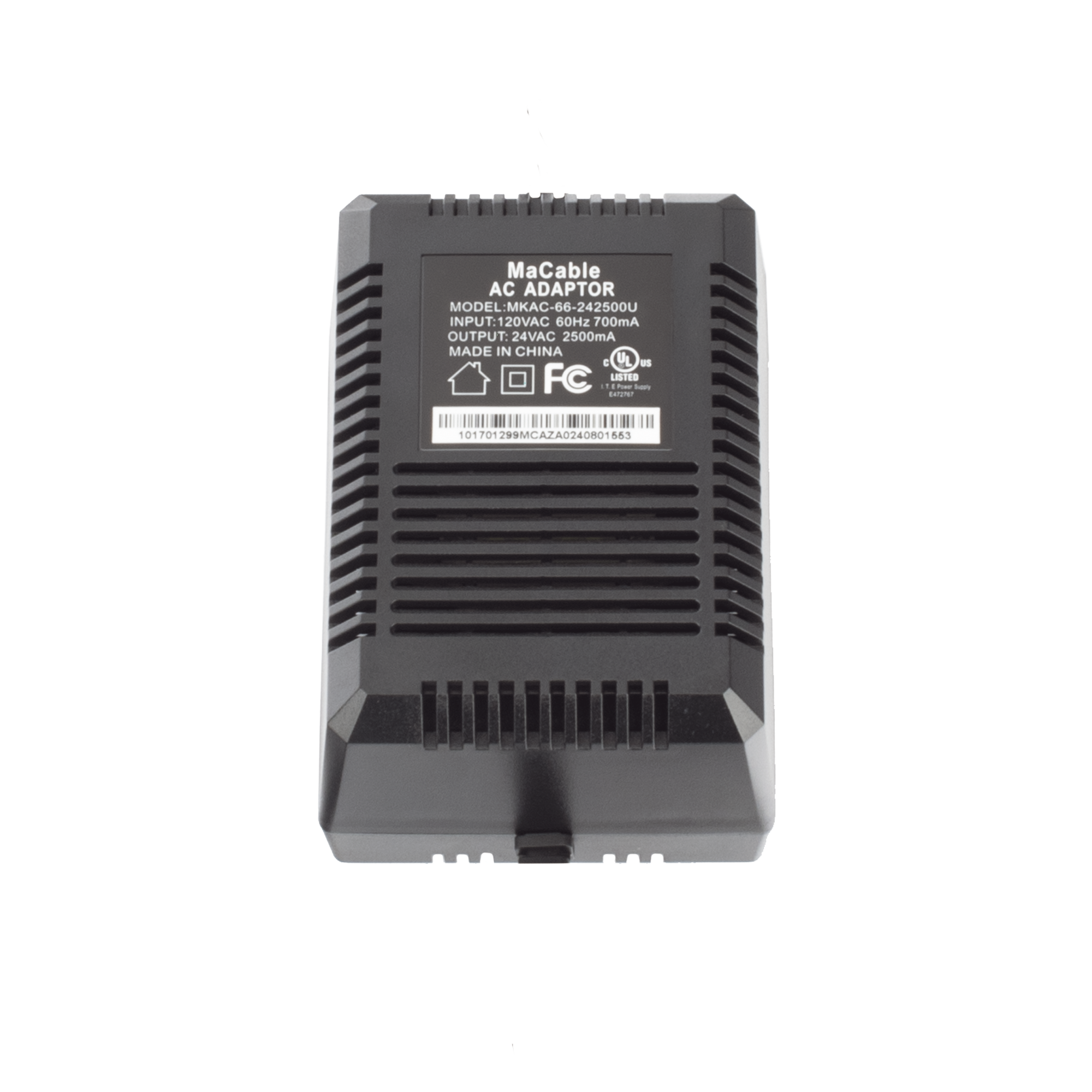 Transformador de 24 VCA / 2.5 Amp (60 VA) / Multiples Usos / Recomendado para PTZ TURBOHD e IP / Interior