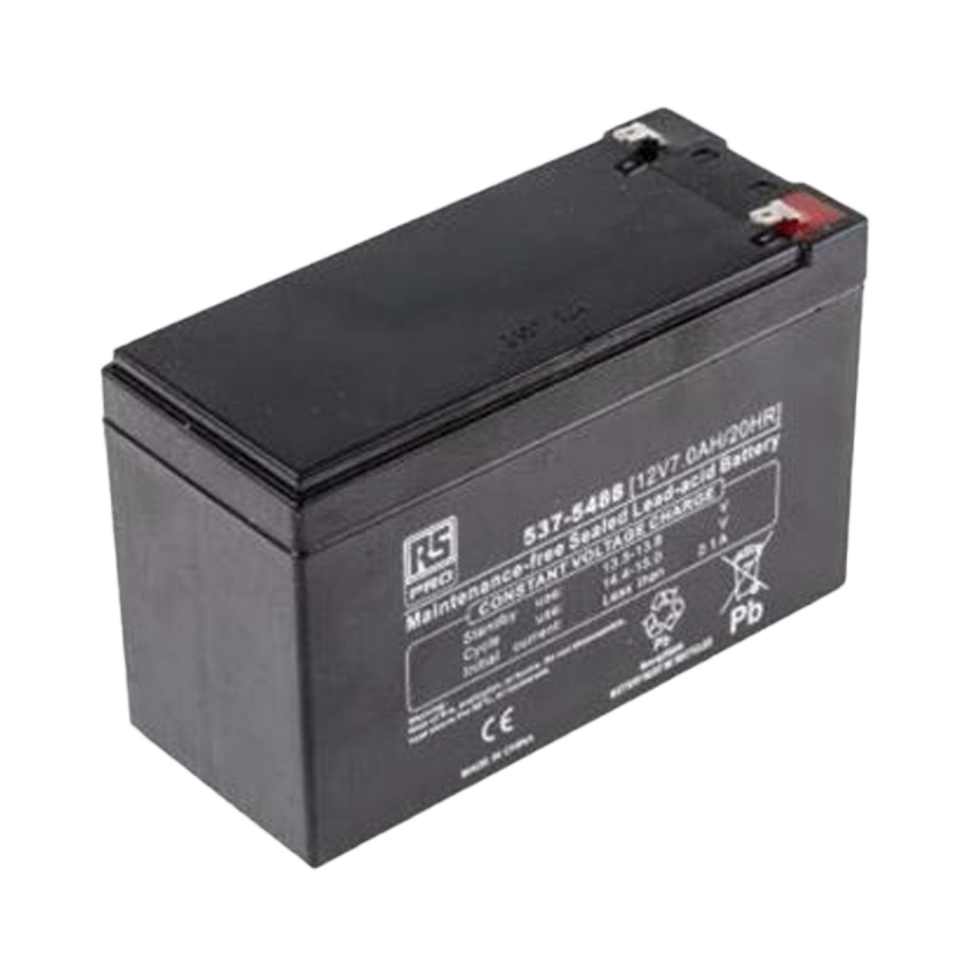 Batería de plomo ácido de 7 Ah: 12 V para MPA2 y MPA4
