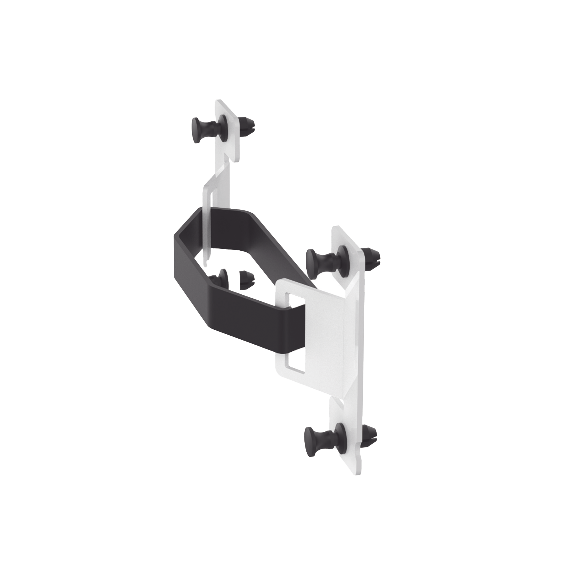 Kit de Soporte de Correa, Para Uso con Gabinetes Multipropósito, de Instalación a Presión, Color Blanco