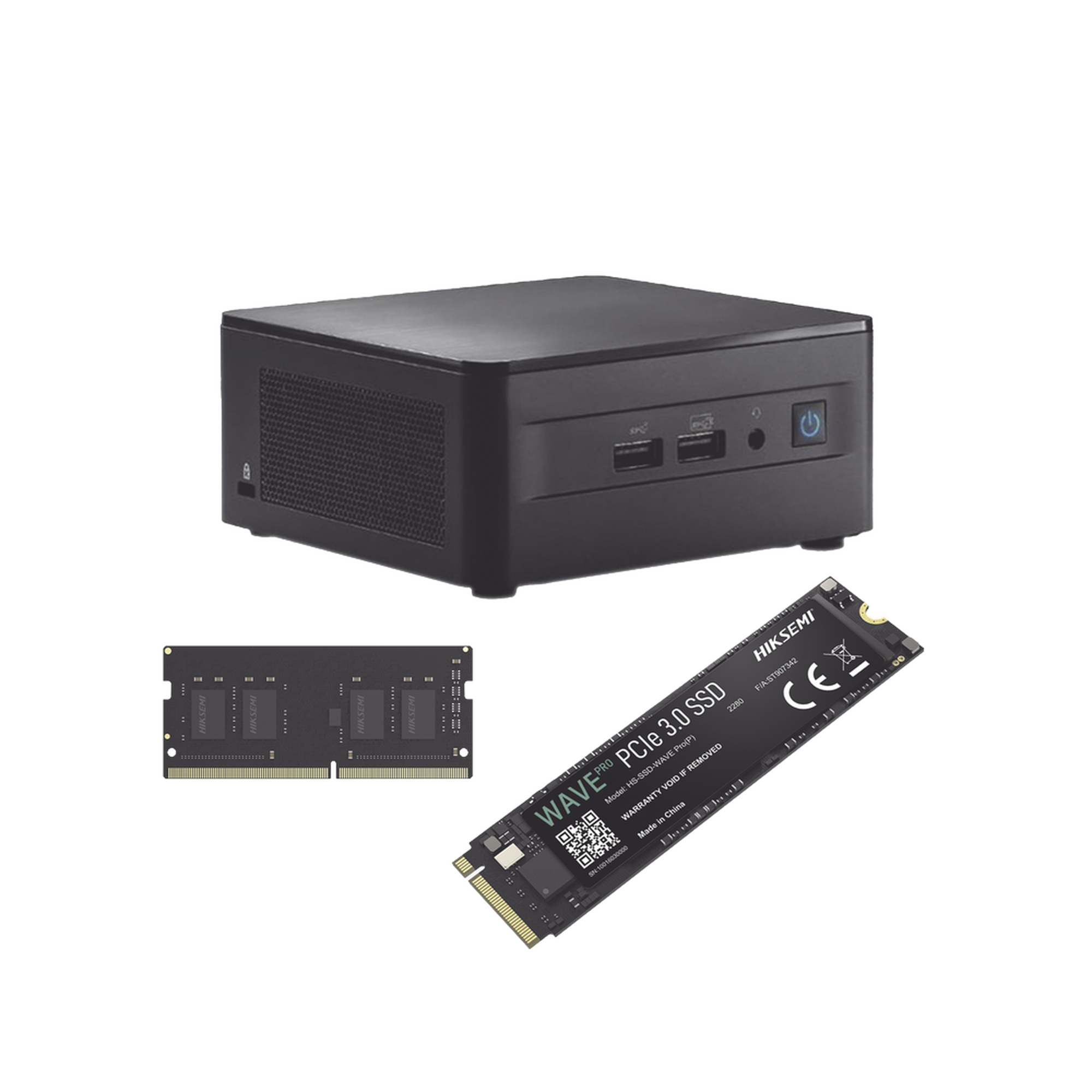 ASUS NUC KIT / ESTACION DE TRABAJO / CORE I5 12VA GENERACION / RAM 16GB / SSD 256