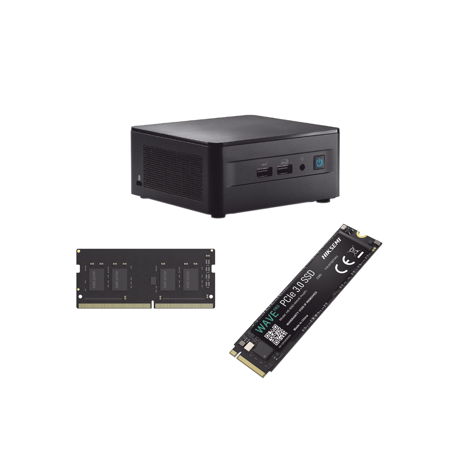 ASUS NUC KIT / ESTACION DE TRABAJO / CORE I5 12VA GENERACION / RAM 8GB / SSD 256