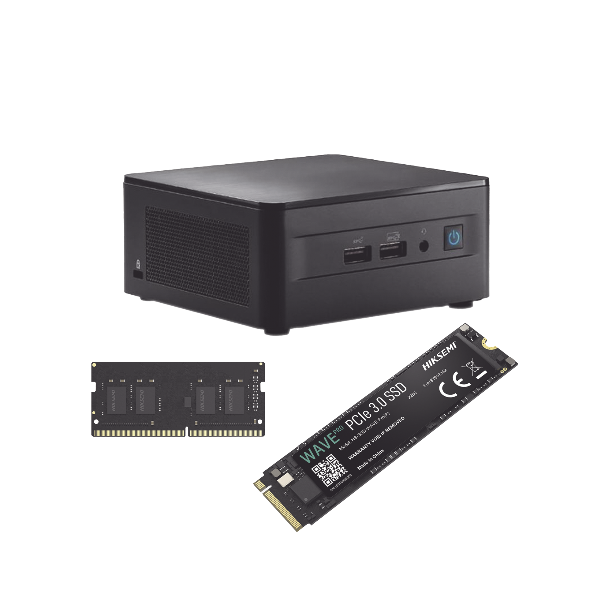 ASUS NUC KIT / ESTACION DE TRABAJO / CORE I5 12VA GENERACION / RAM 16GB / SSD 256