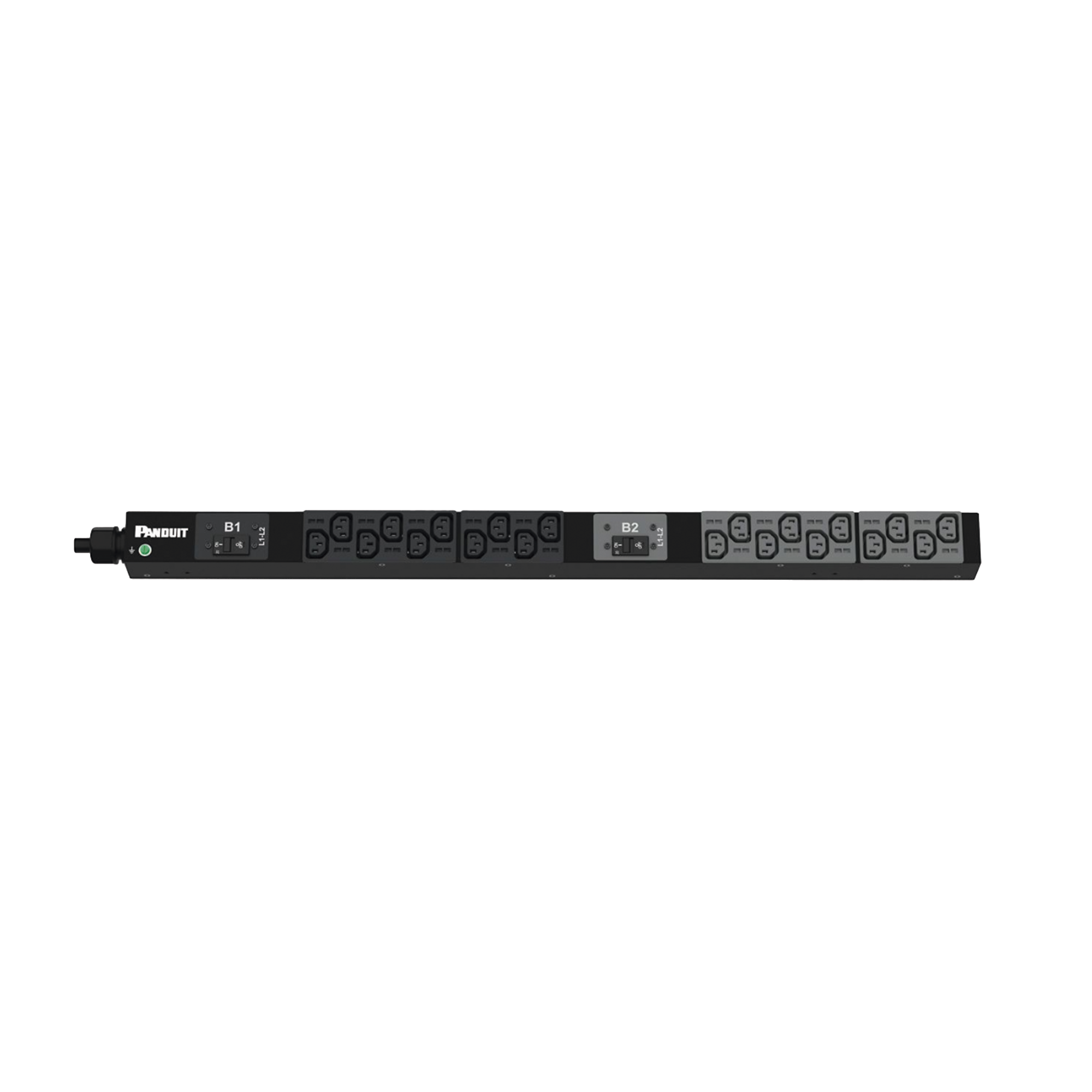 PDU Básico para Distribución de Energía, Enchufe de Entrada NEMA L6-30P, Con 20 Salidas C13, de Instalación Vertical, 208 Vca, 30 Amp