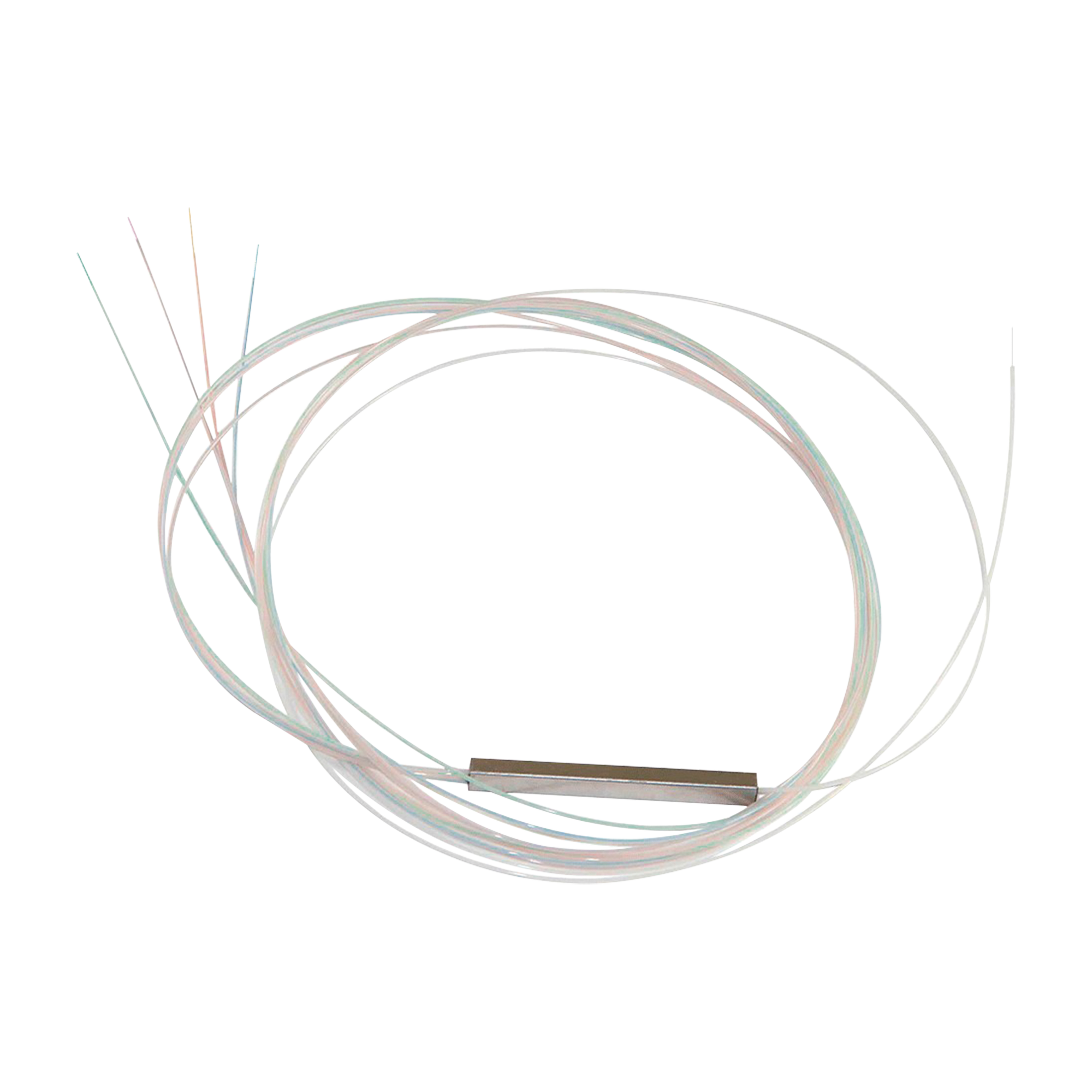 Splitter (Divisor Óptico) tipo PLC, de 1x4, para fusión (sin conectores)