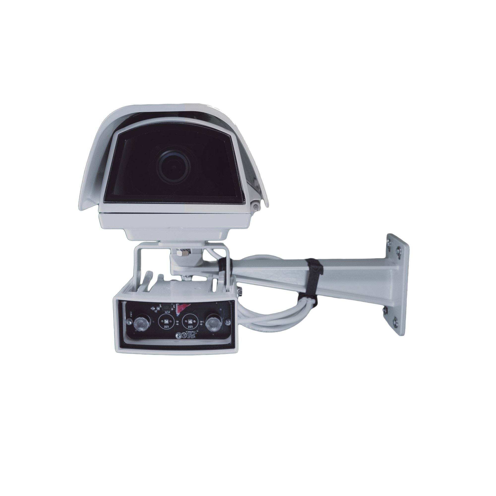 Camara LPR IP 4K con IA / P-Iris / WDR 120dB / H.265 / Captura de LPR hasta 10,000 imagenes / Protección IP67