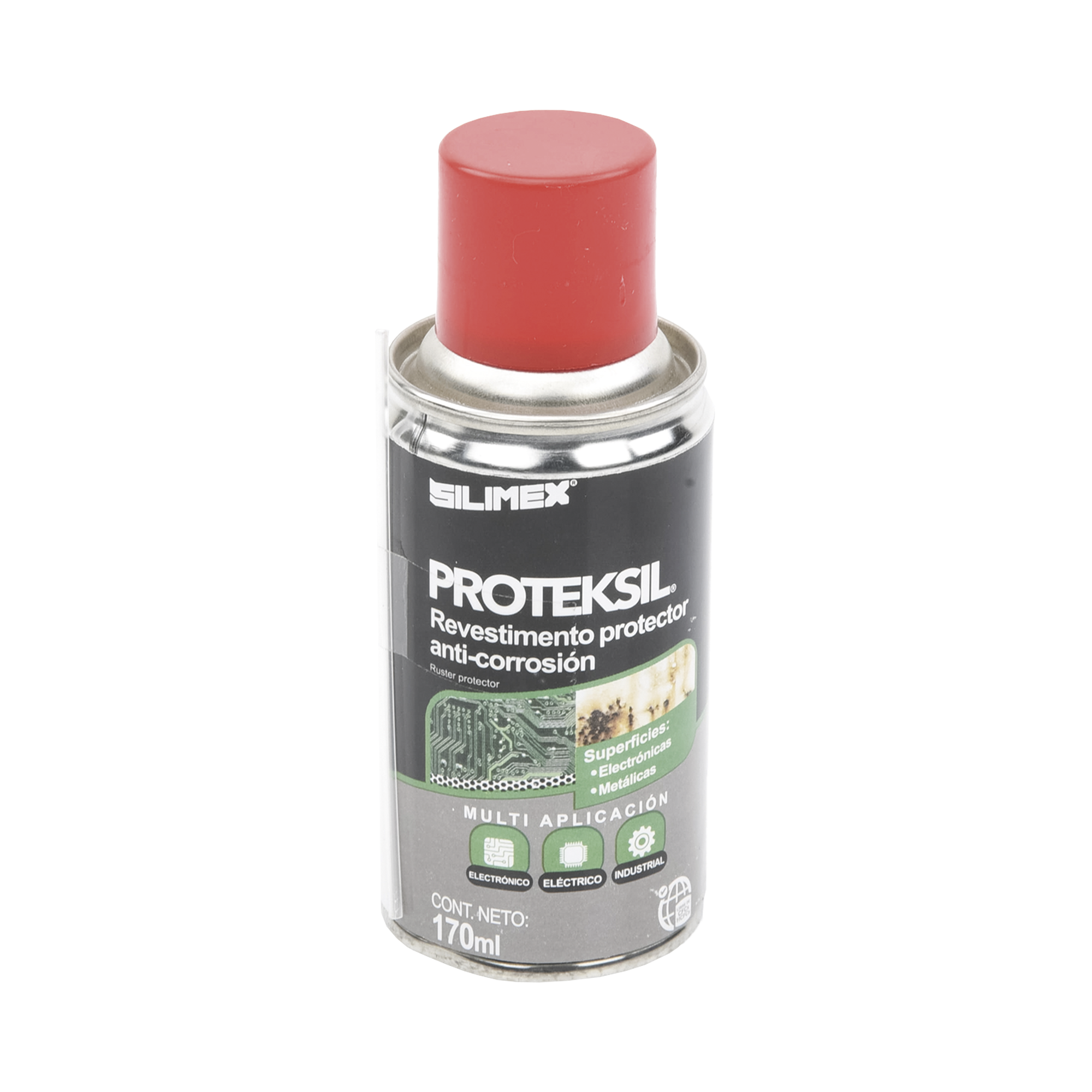 Revestimiento protector anti-corrosión en aerosol, para ambientes altamente húmedos, 170 ml.