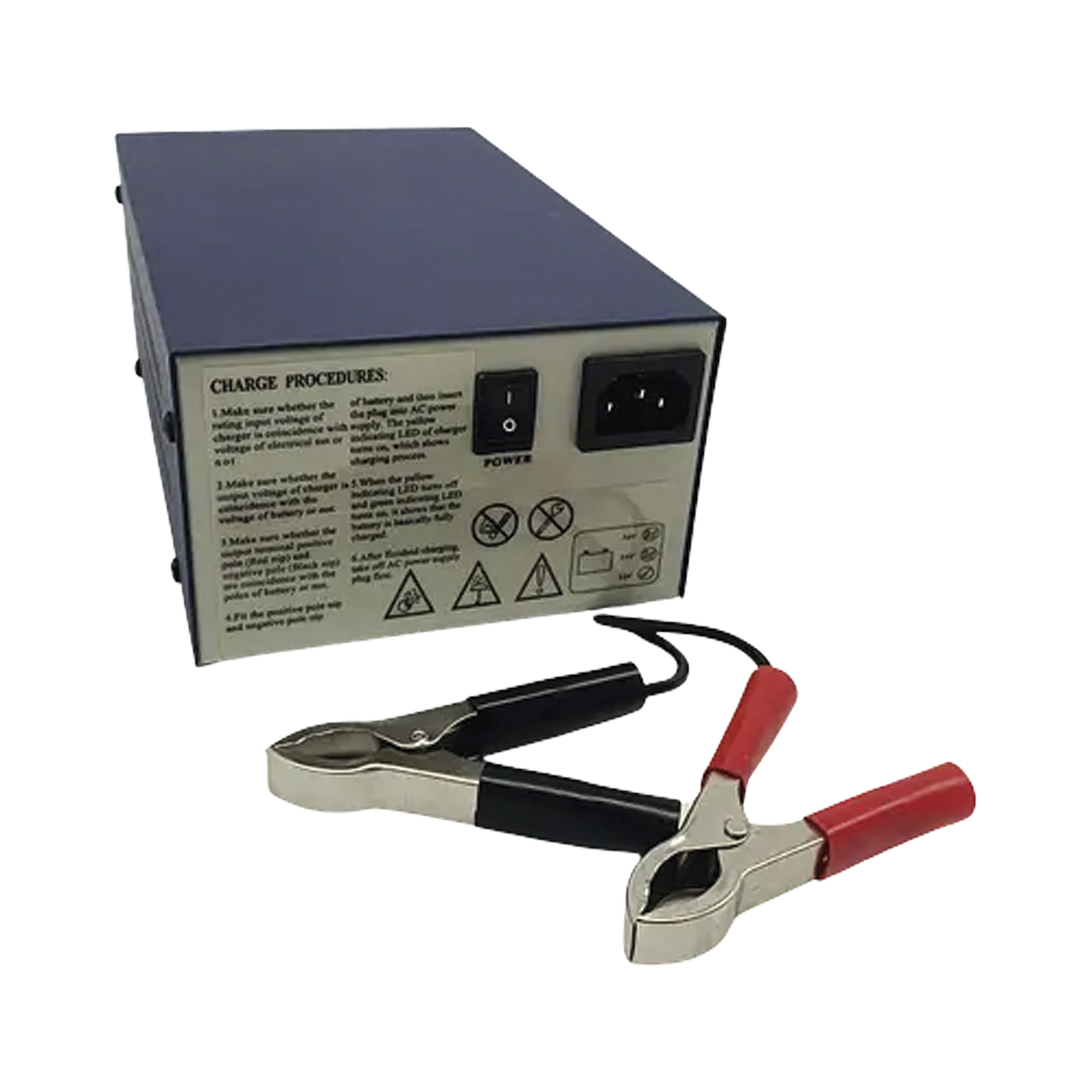 Cargador Para Baterías De 12V, 40 a 120AH, Selladas De Plomo Acido, Tecnología SLA/VRLA, Serie ACX