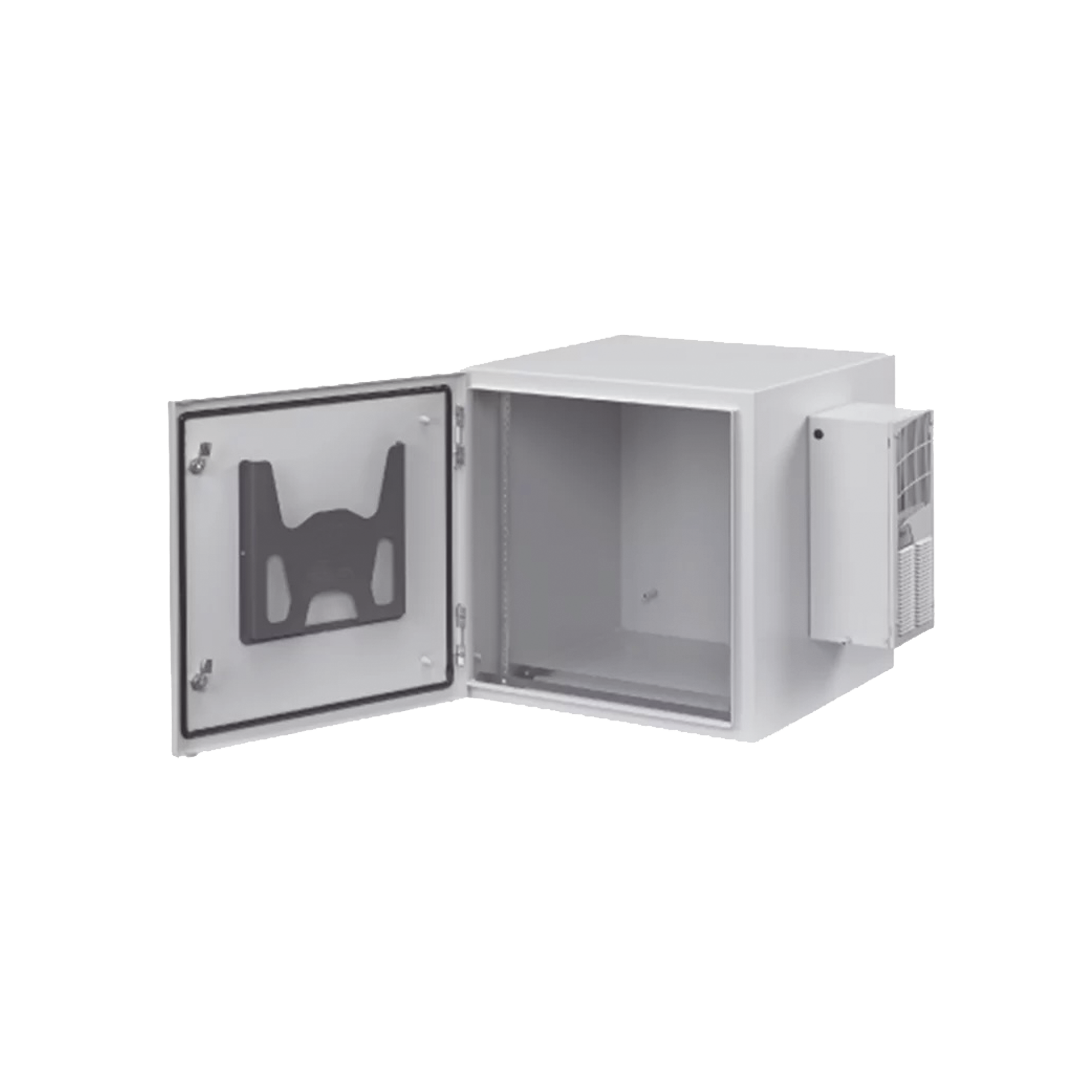 Gabinete Industrial ProTek de Puerta Sólida, Protección NEMA Tipo 4/12; IP66, Fabricado en Acero, 12 UR, Color Gris Claro
