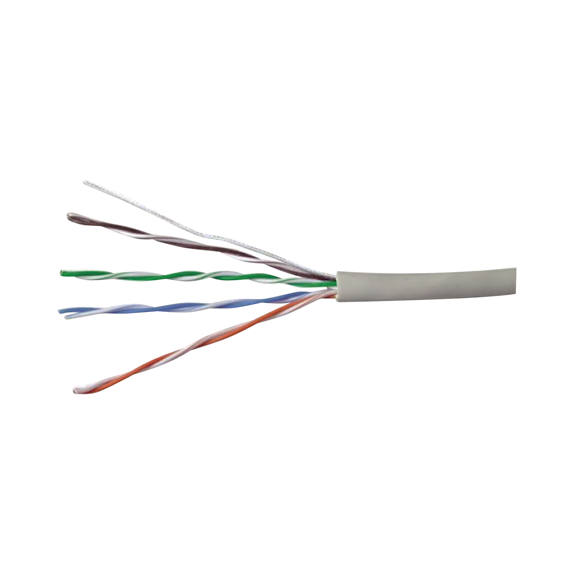 Bobina de Cable UTP 305 m. de Cobre, PanNet, Gris, Categoría 5e (24 AWG), PVC (CM), de 4 pares