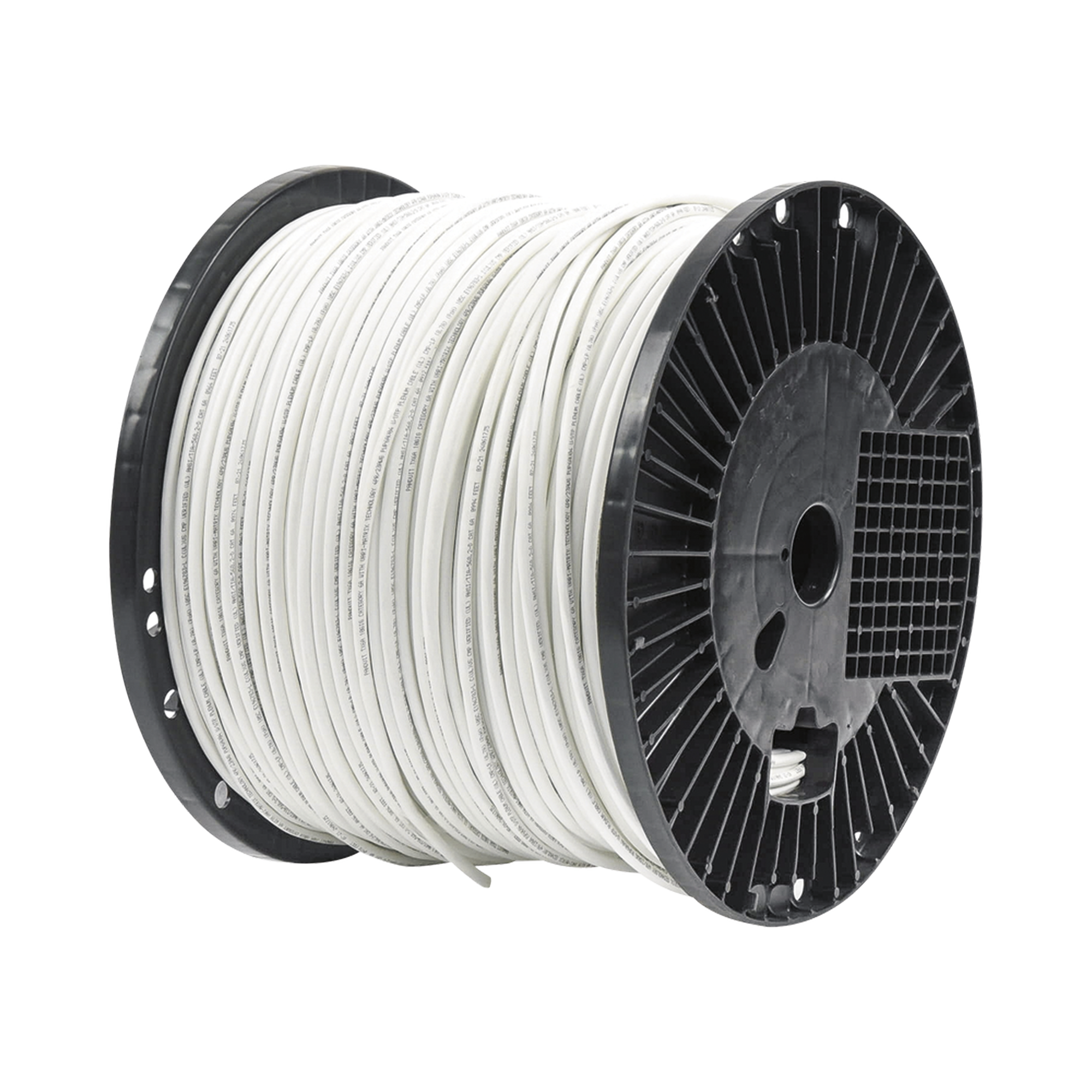 Bobina de Cable UTP de 4 Pares, Vari-MaTriX, Cat6A, 23 AWG, CMP (Plenum), Color Blanco, 305m