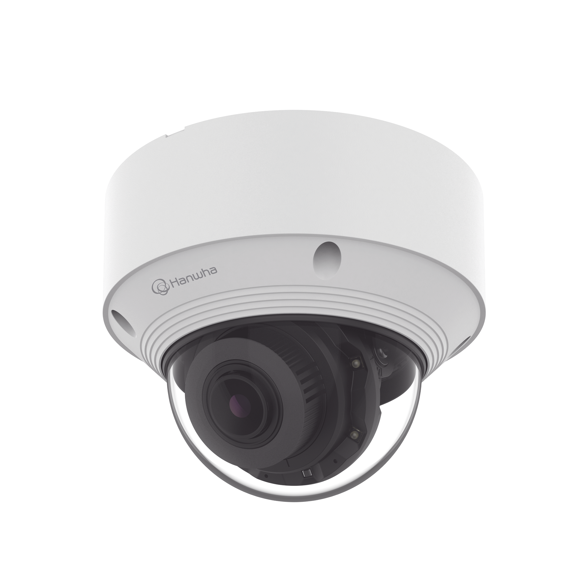 Cámara IP Tipo domo Antivandálica 5 Megapíxel / Lente Varifocal 3.2 - 10mm / IR 30M / WDR 120db / IP66 / H.265 & WiseStream / Inteligencia Artificial Deteccion de Personas y vehiculos