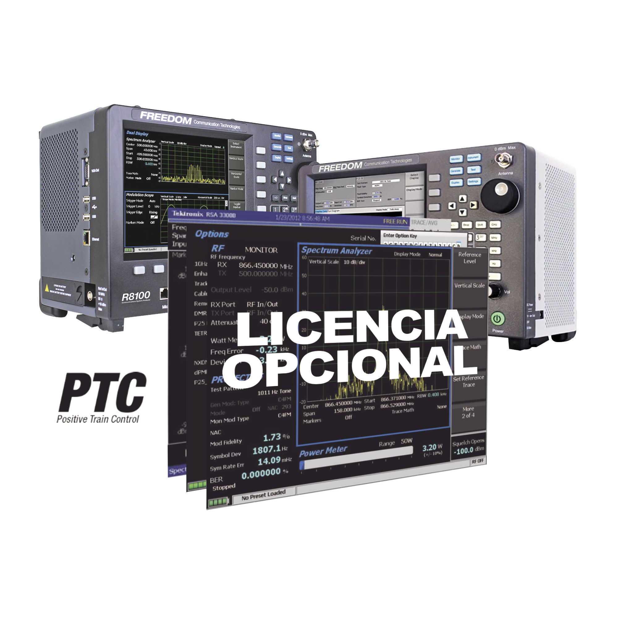 Opción de Software para Control de Tren Positivo en R8000 /R8100.
