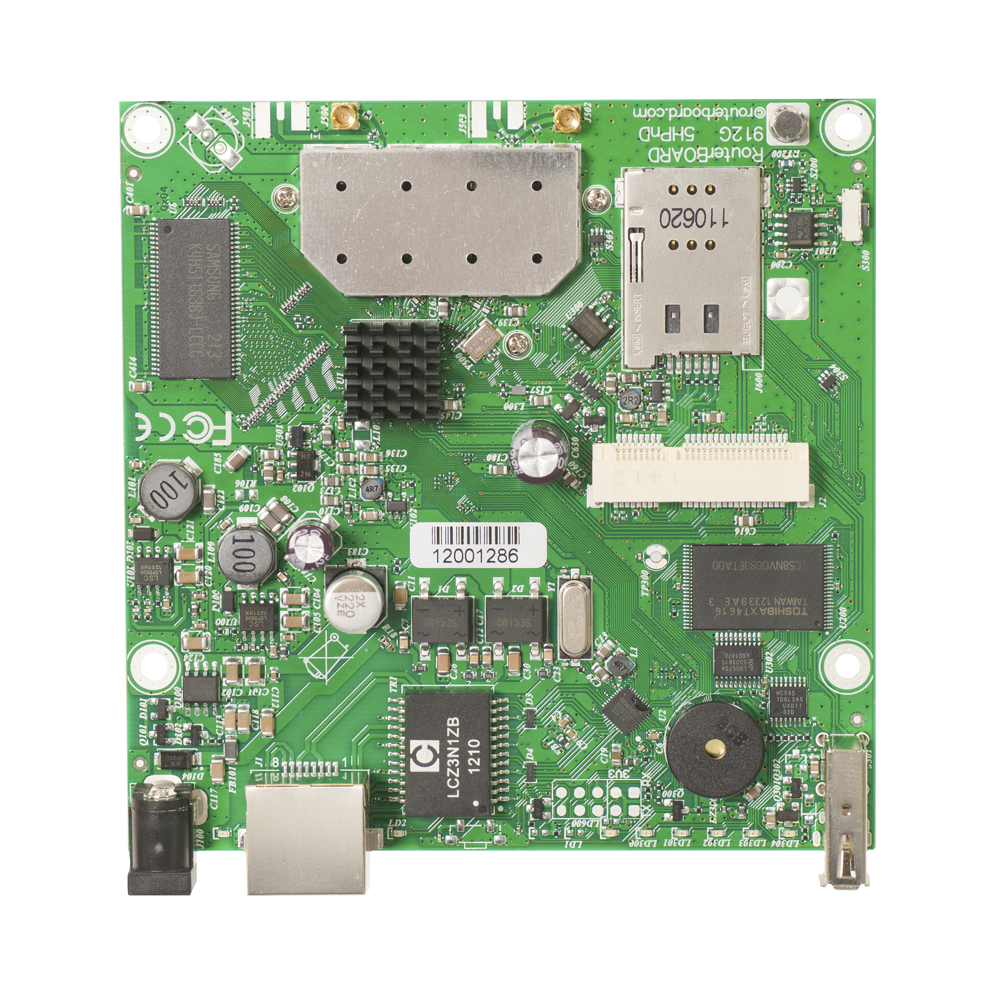 Board inalámbrico 5 GHz, 1 ranura miniPCI-e de expansion