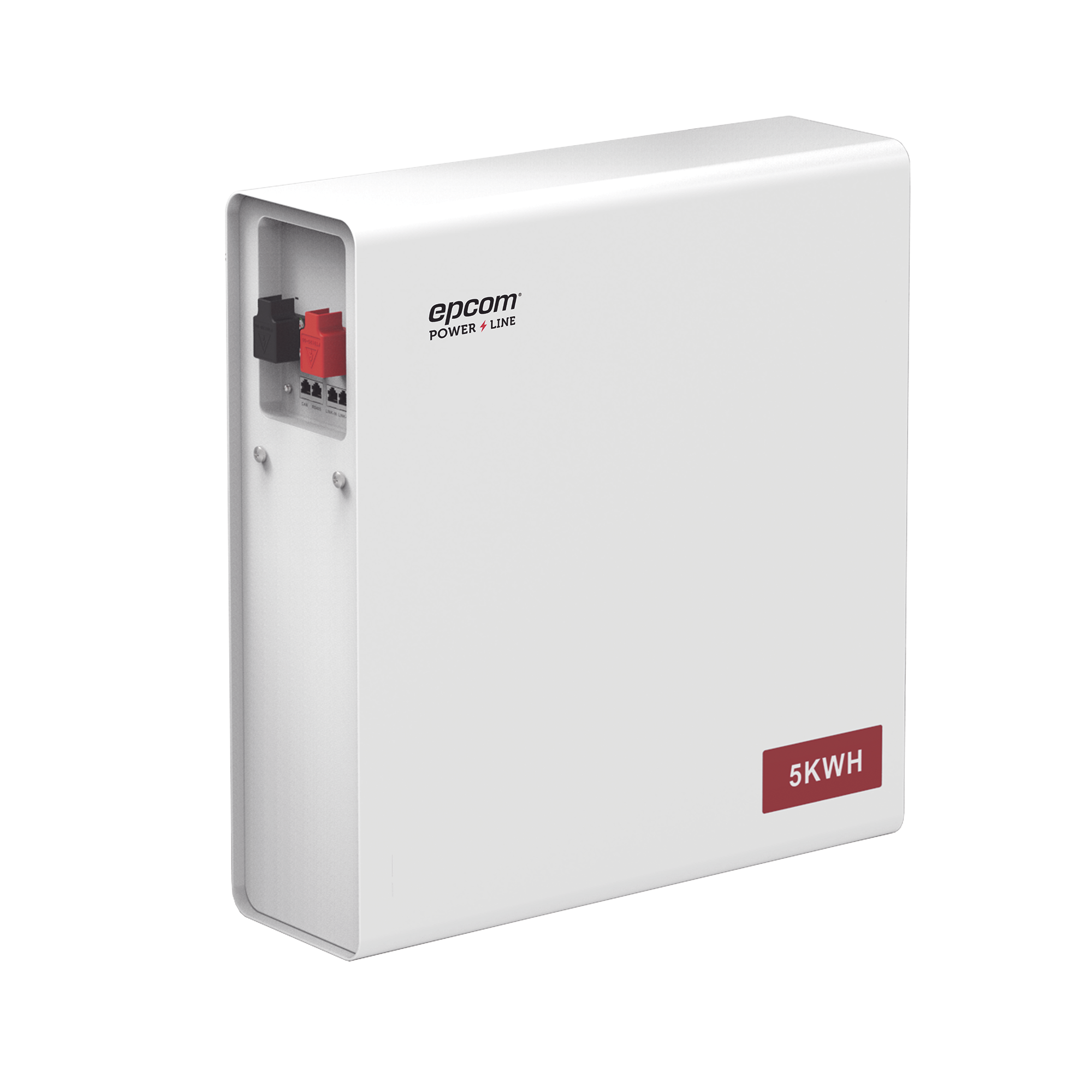 Batería de Litio Hierro Fosfato (LiFePO4)  de 5 Kwh, 51.2 Vcc, 100 Ah, Outdoor, Instalación a pared