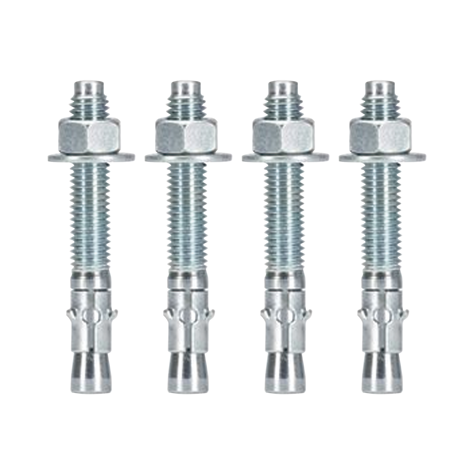 Kit de Anclaje a Piso, Para Rack de 2 o 4 Postes, Fabricado en Acero, 4 Piezas