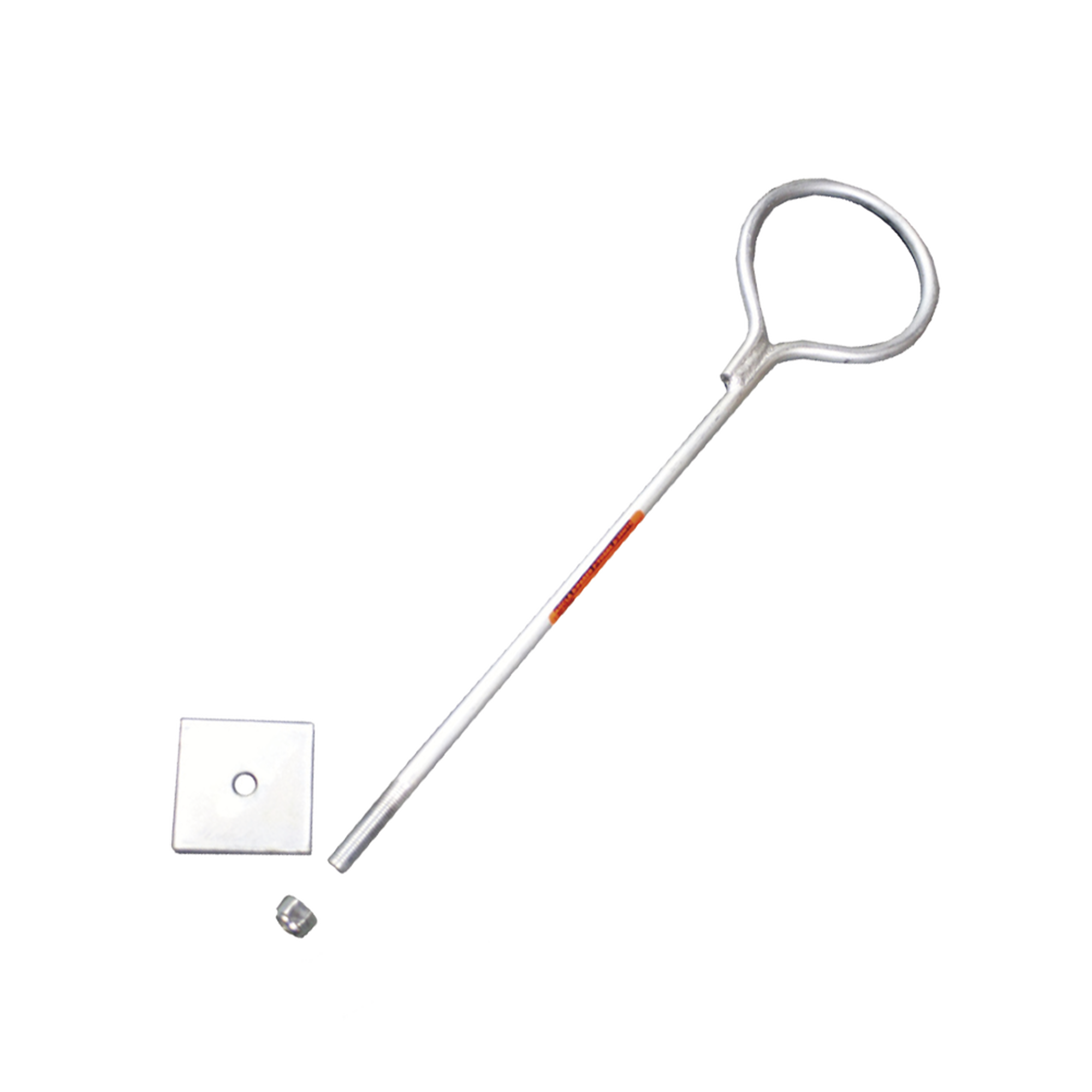 Ancla de Losa o Pared de 90 cm. de 1/2" de Grosor Galvanizado por Inmersión.