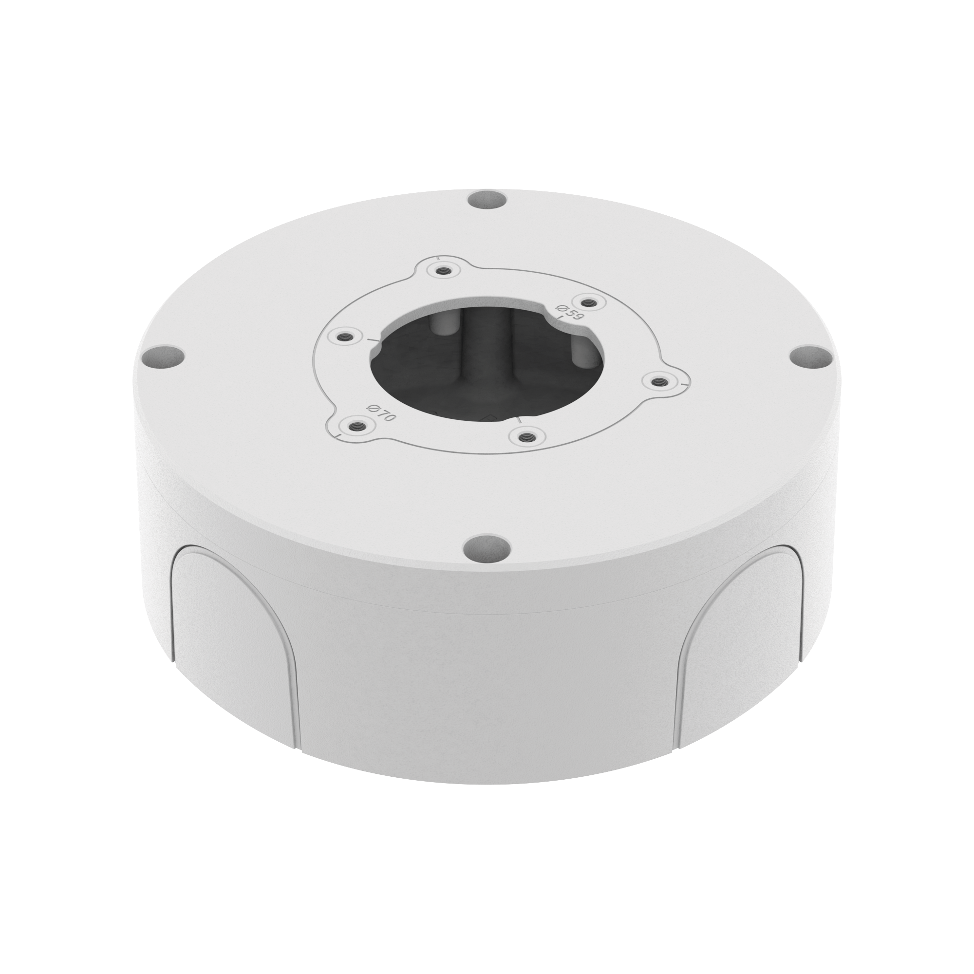 Caja de Conexión para Cámara Bullet Wisenet QNO-C8083R / QNO-C9083R