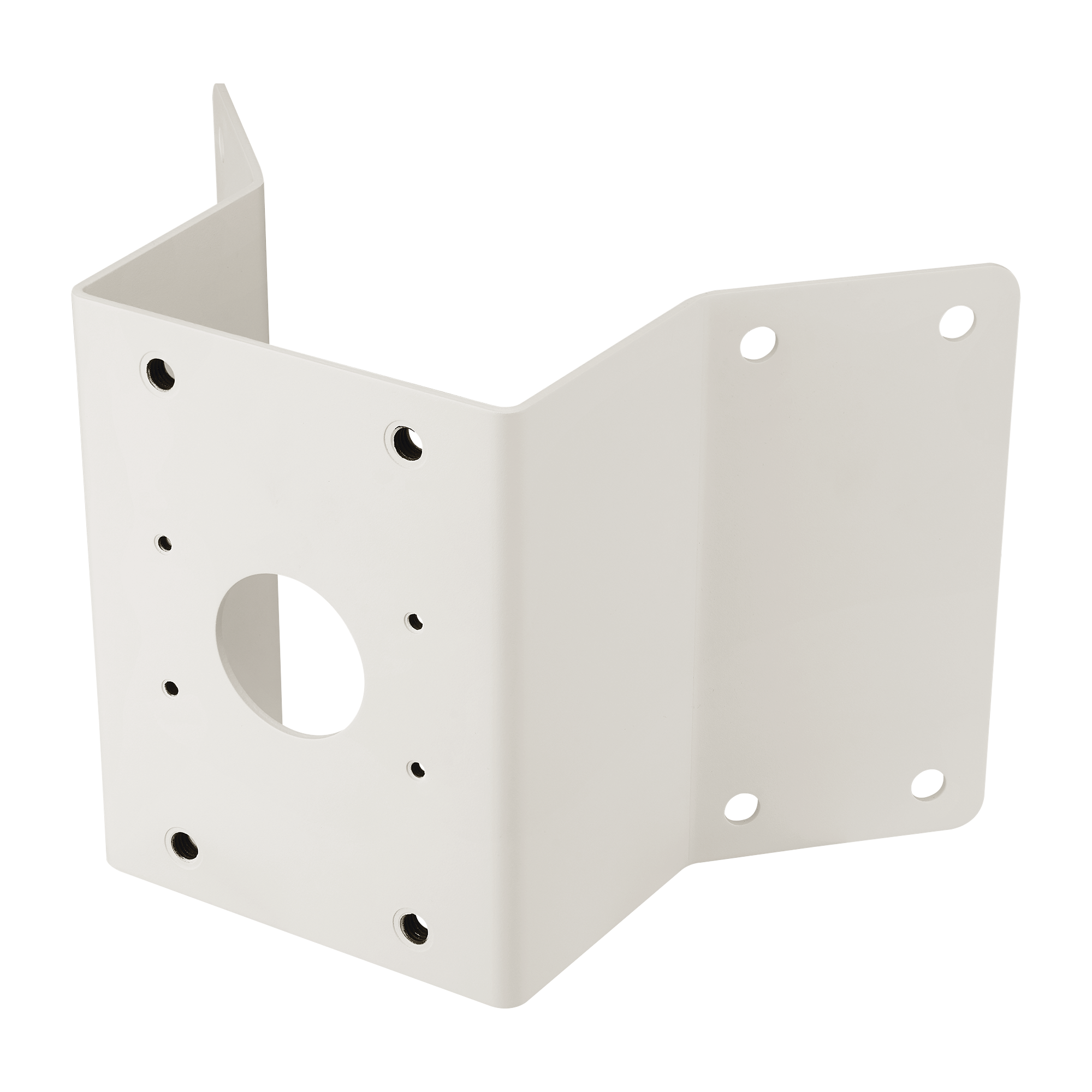 Adaptador de esquina compatible con montaje de pared SBP-300WM1, para domos fijos y PTZ Wisenet en interior o exterior