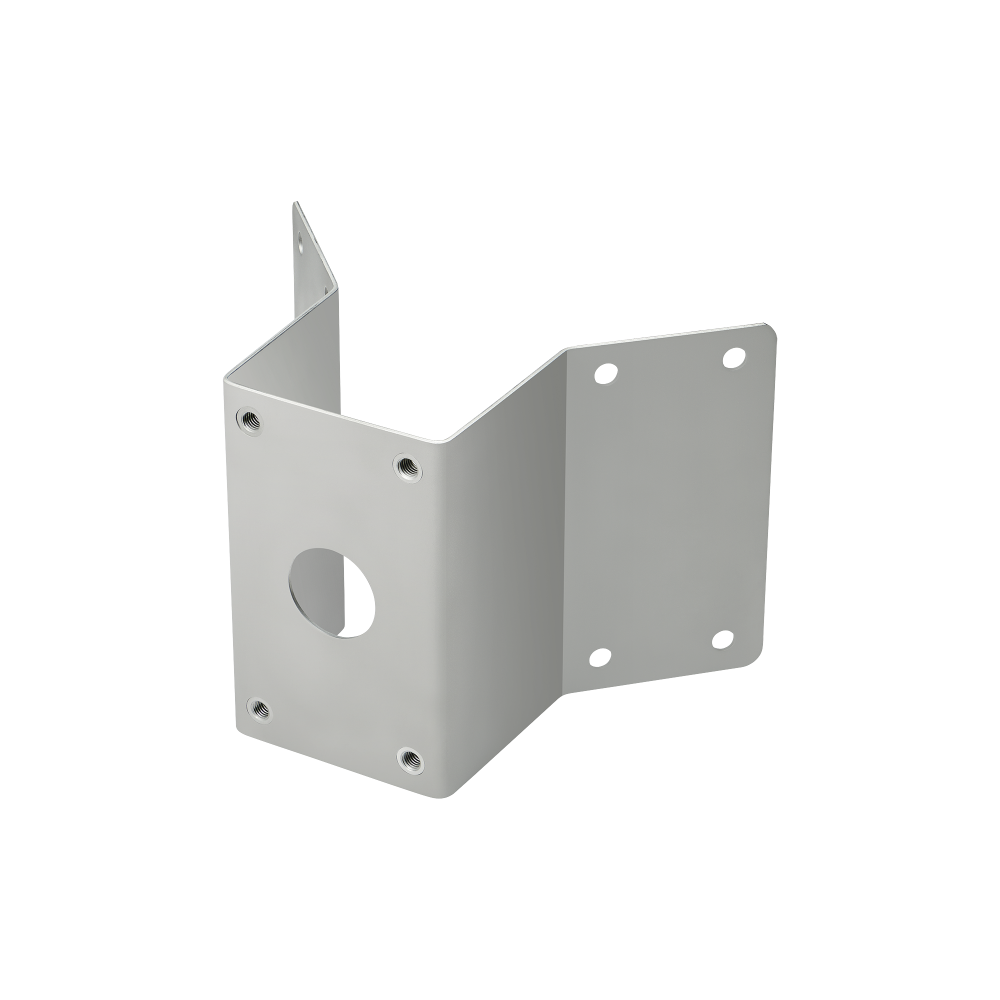 Adaptador para esquina de Acero Inoxidable para montajes Hanwha