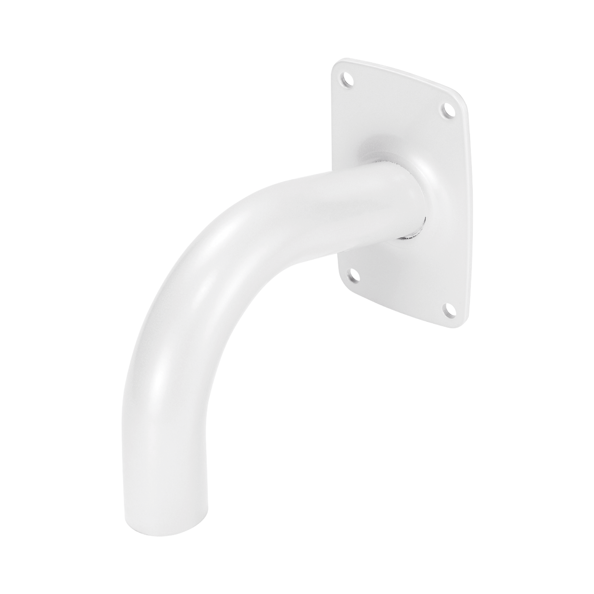 Montaje de pared color blanco tipo cuello de ganzo para camaras tipo domo, Multisensor y PTZ Hanwha.
