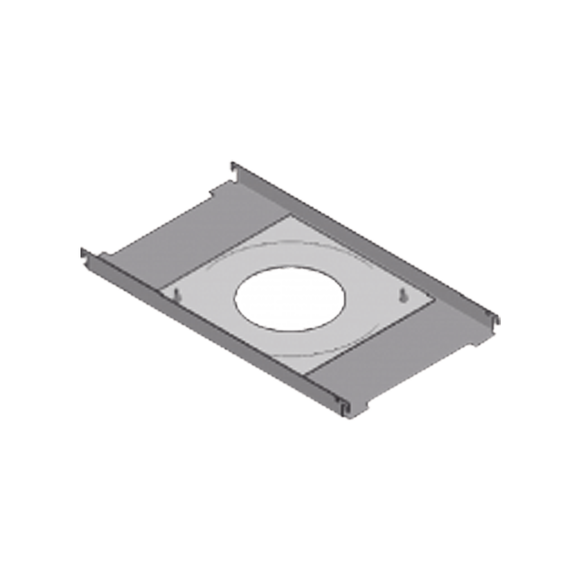 Placa de Refuerzo para Plafón compatible con camaras Domo Hanwha