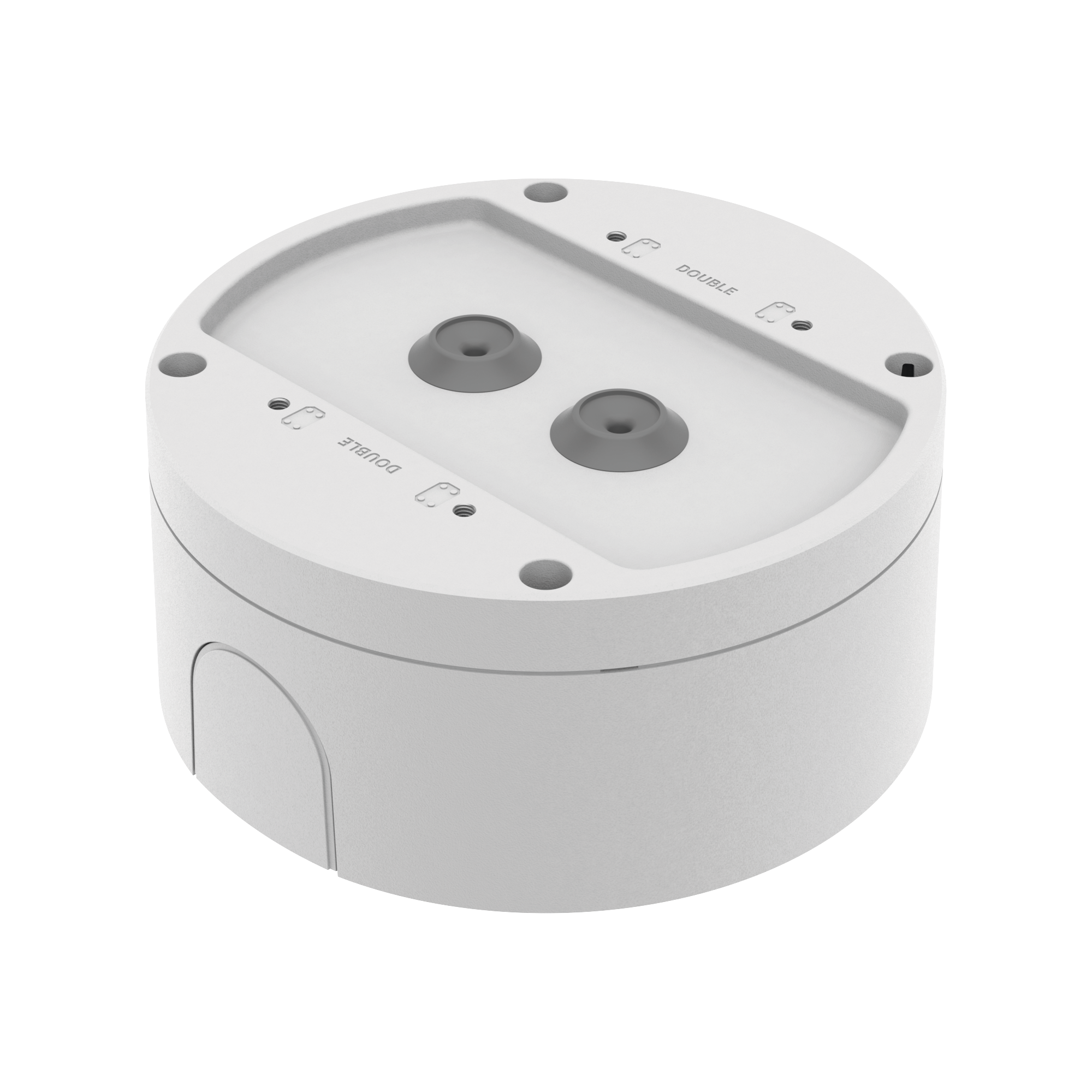 Caja de conexion para tipo Domo y Flat-eye Hanwha  QNE-8011R, QNE-8021R, QND-6011, QNV-C8083R, QNV-C9083R