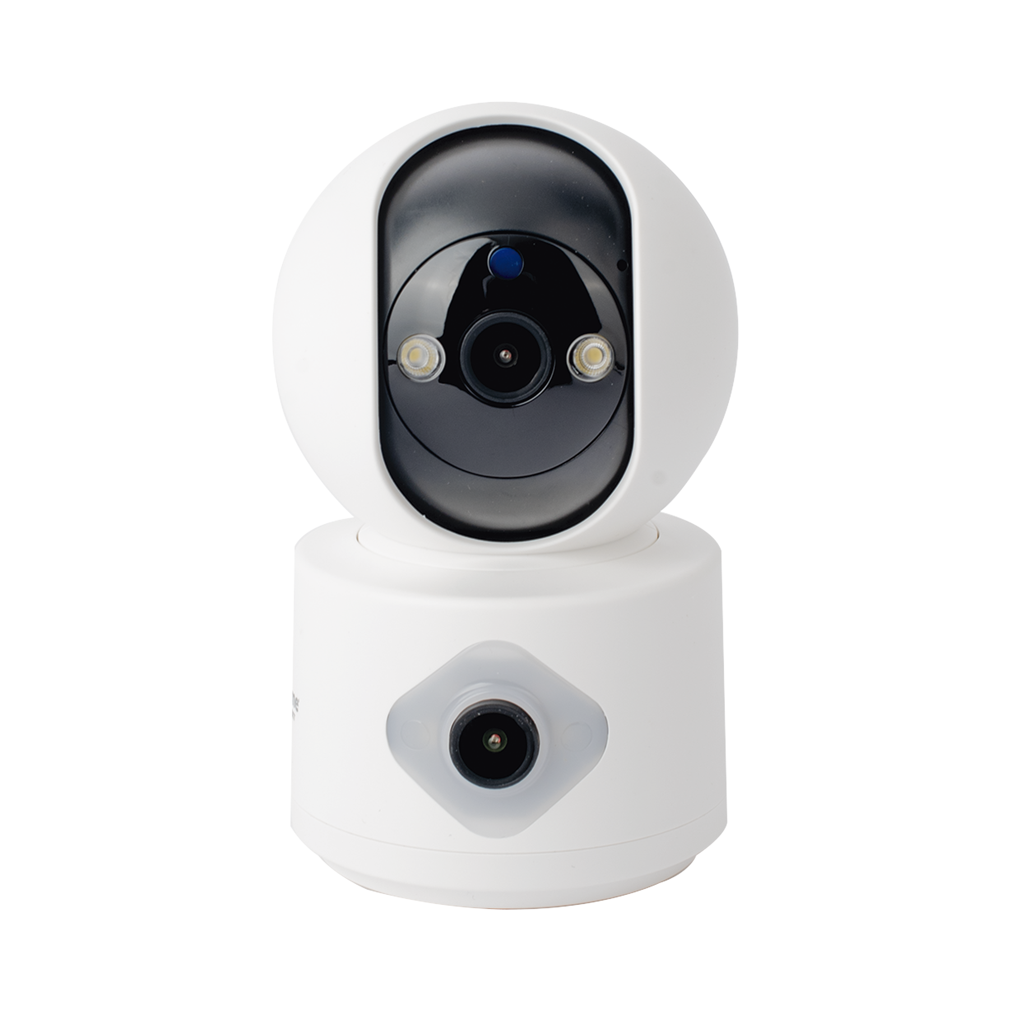 Camara doble lente 3mp| Wifi| autoseguimiento| Detección de movimiento| audio de 2 vias| almacenamiento hasta 128GB
