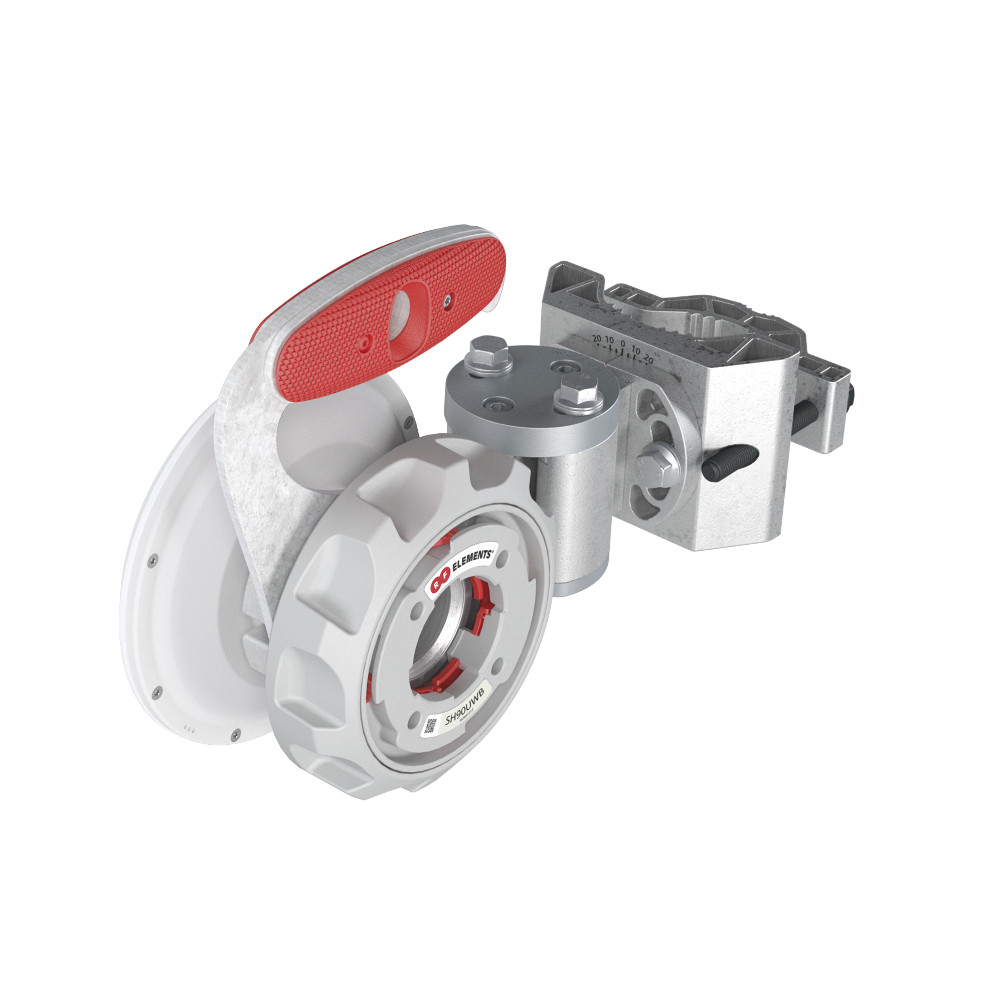 Antena Sectorial Simétrica de 90° / 2x2 / Rango de Frecuencia Extendido: 4900 - 7125 MHz / Ganancia de 9.5 dBi / Lista para Adaptadores Twistport / Protección IP65