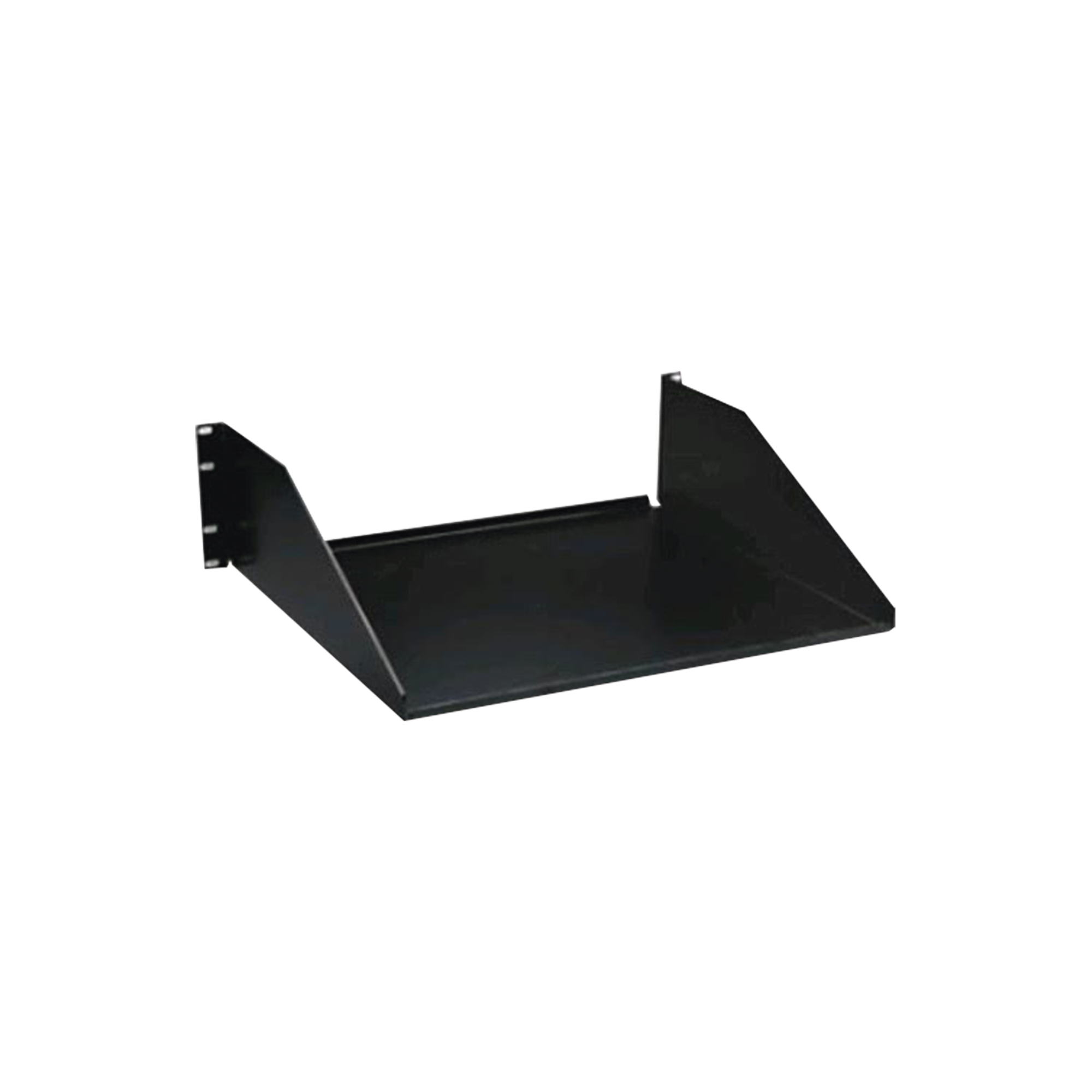 Charola Para Soportar Equipos en Racks, de 19in, Solida, 3UR, Color Negro