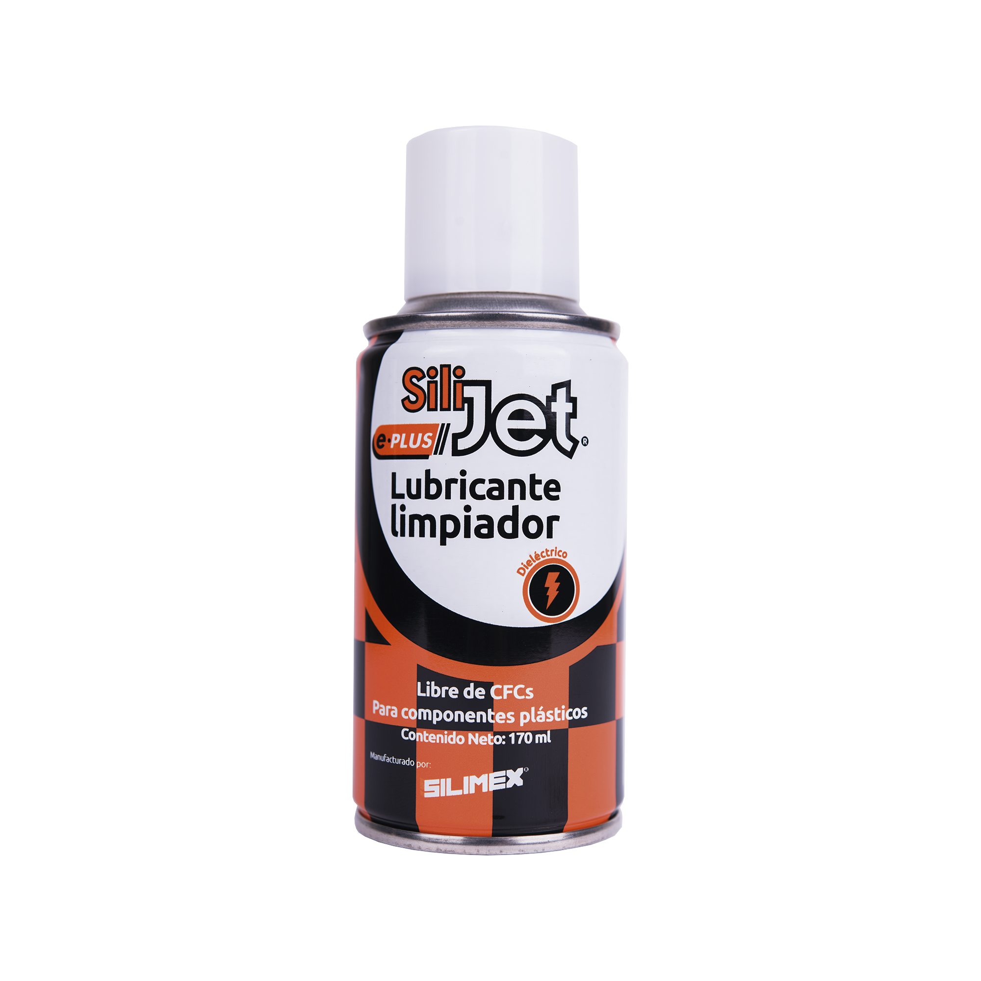 Limpiador lubricante en aerosol dieléctrico,  protege mecanismos, circuitos, sensores, ventiladores, 170 ml.