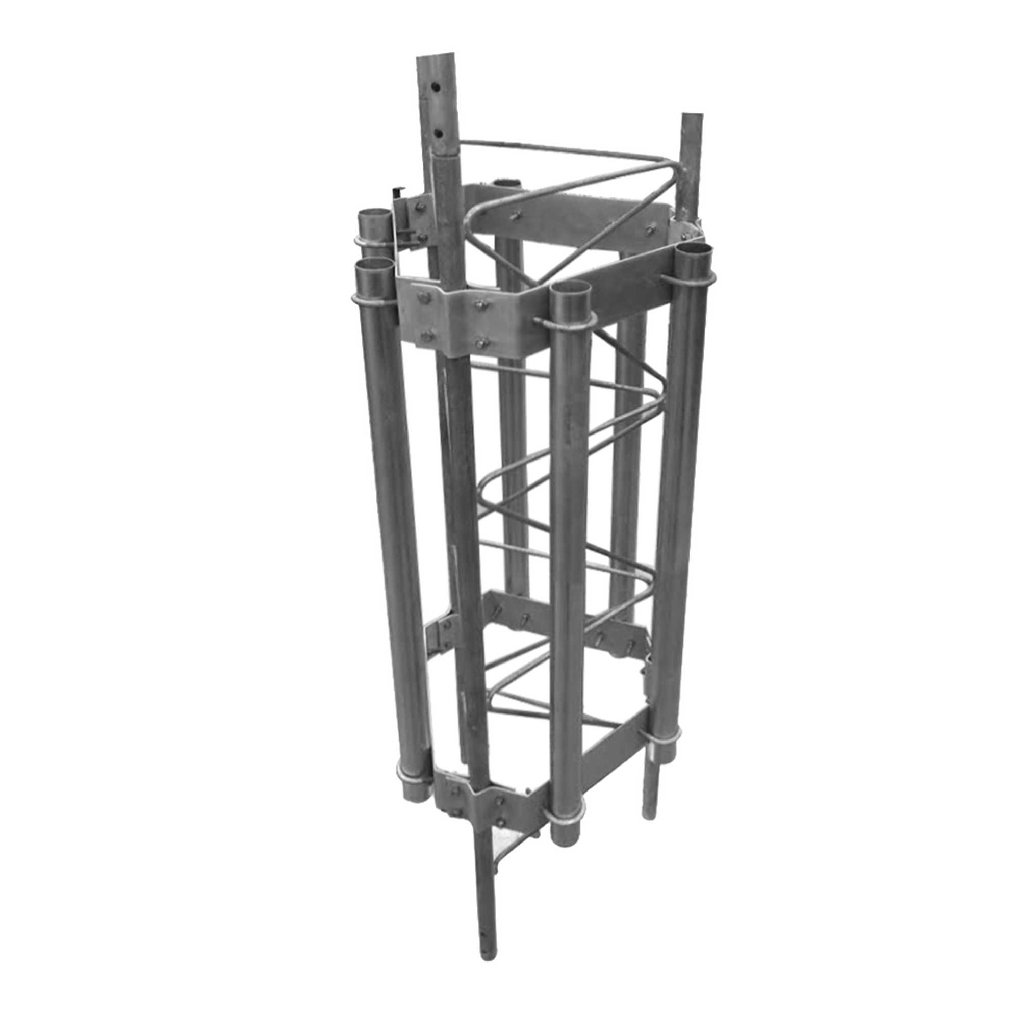 Herraje para 6 antenas sectoriales compatible con tramo STZ35G.